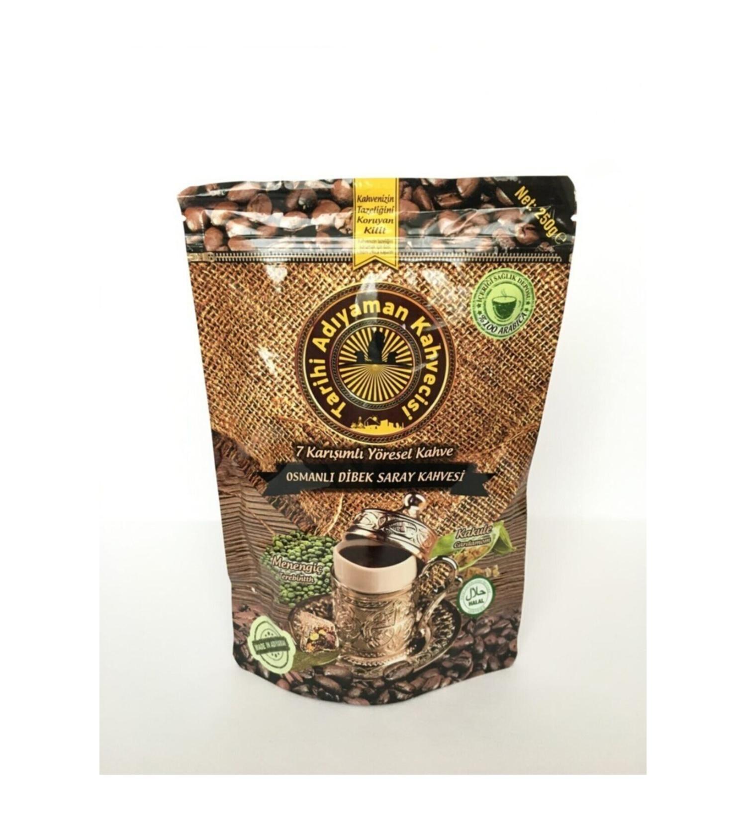 From Nature at My Door Historical Ad yaman Coffee Shop Ottoman Dibek Palace Coffee 250 Gr