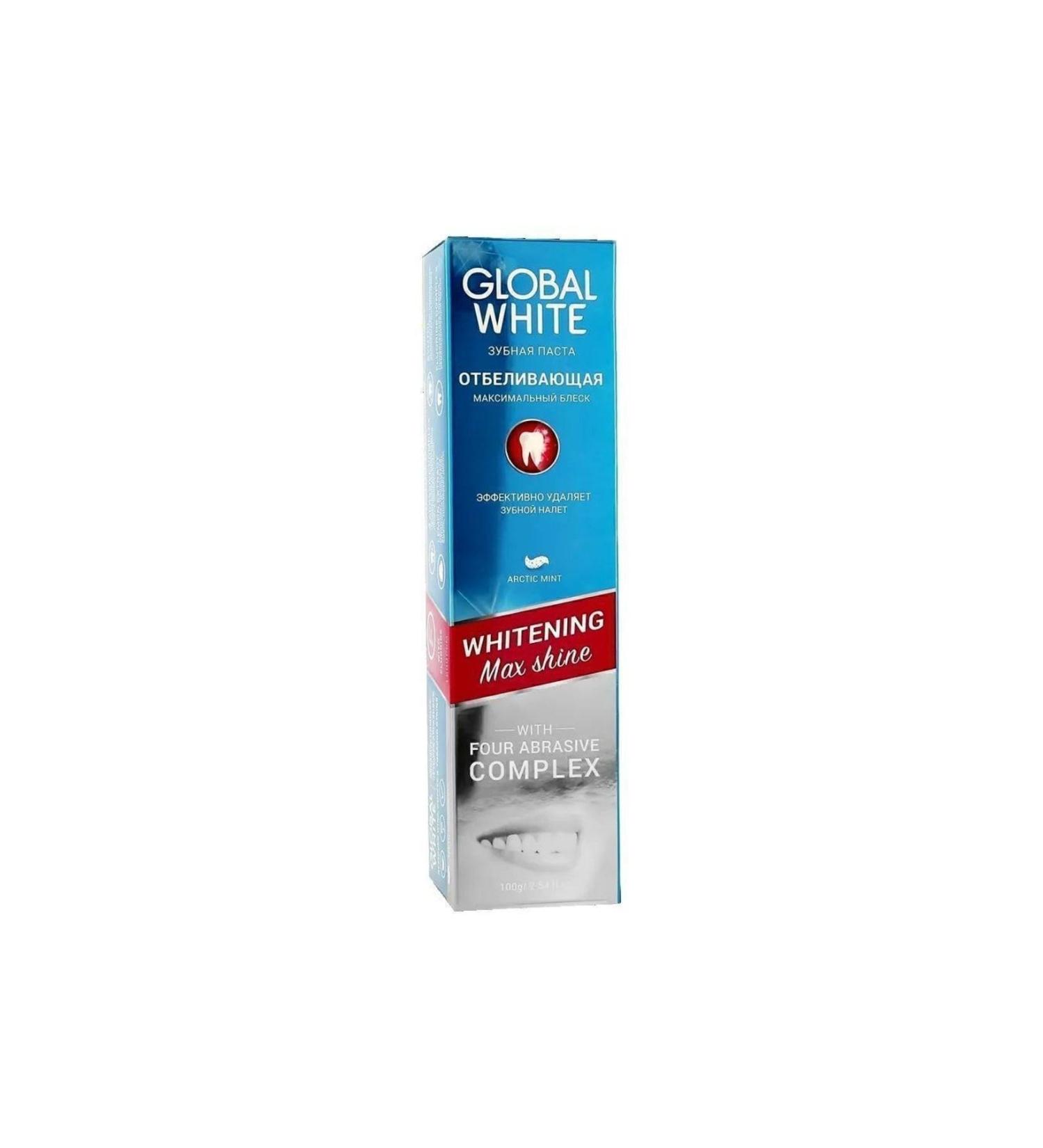 Global White Whitening Toothpaste Enzyme 100gr