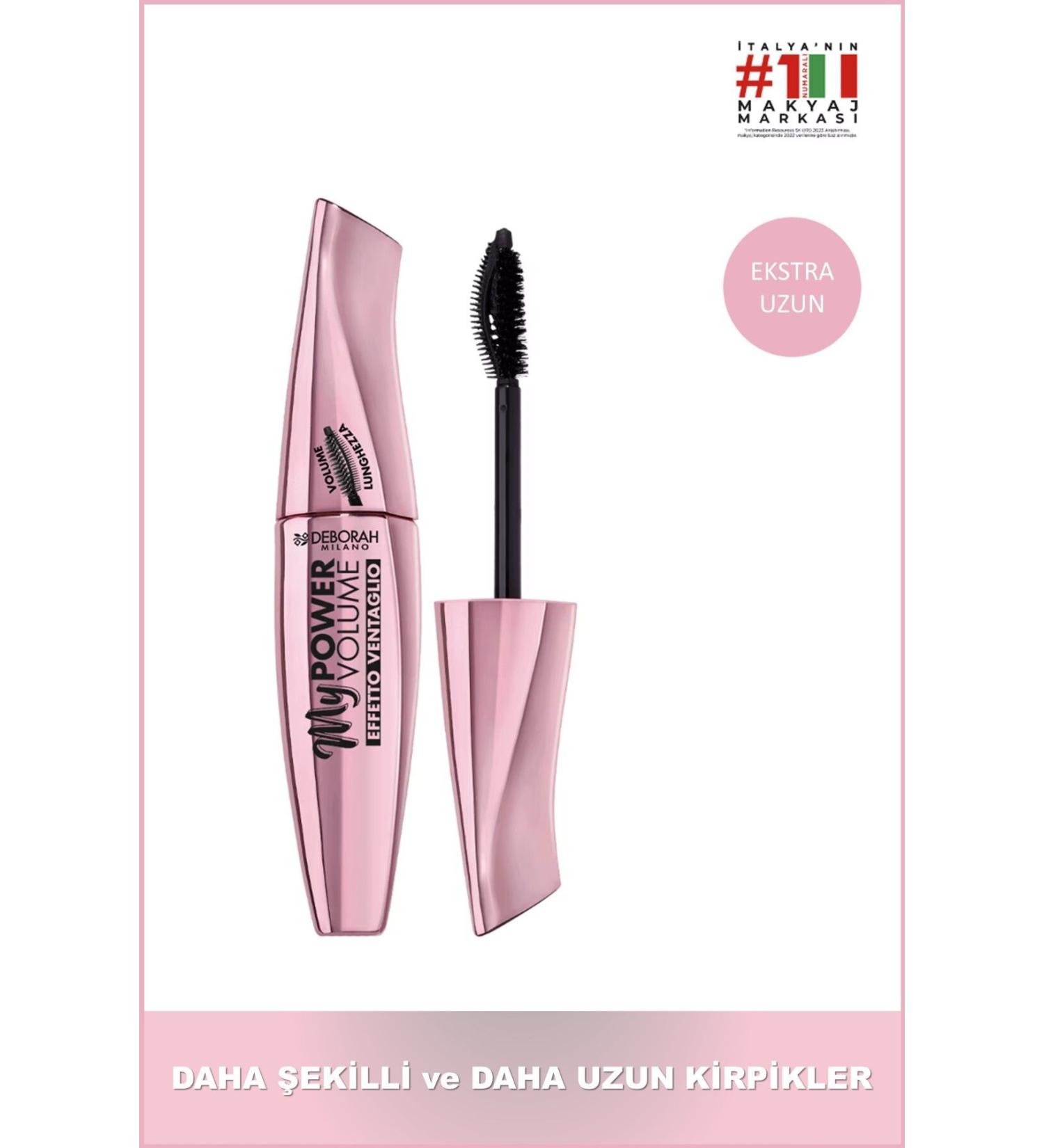 Deborah Milano My Power Volume Extra Black Mascara - Buy Online on GoSupps.com