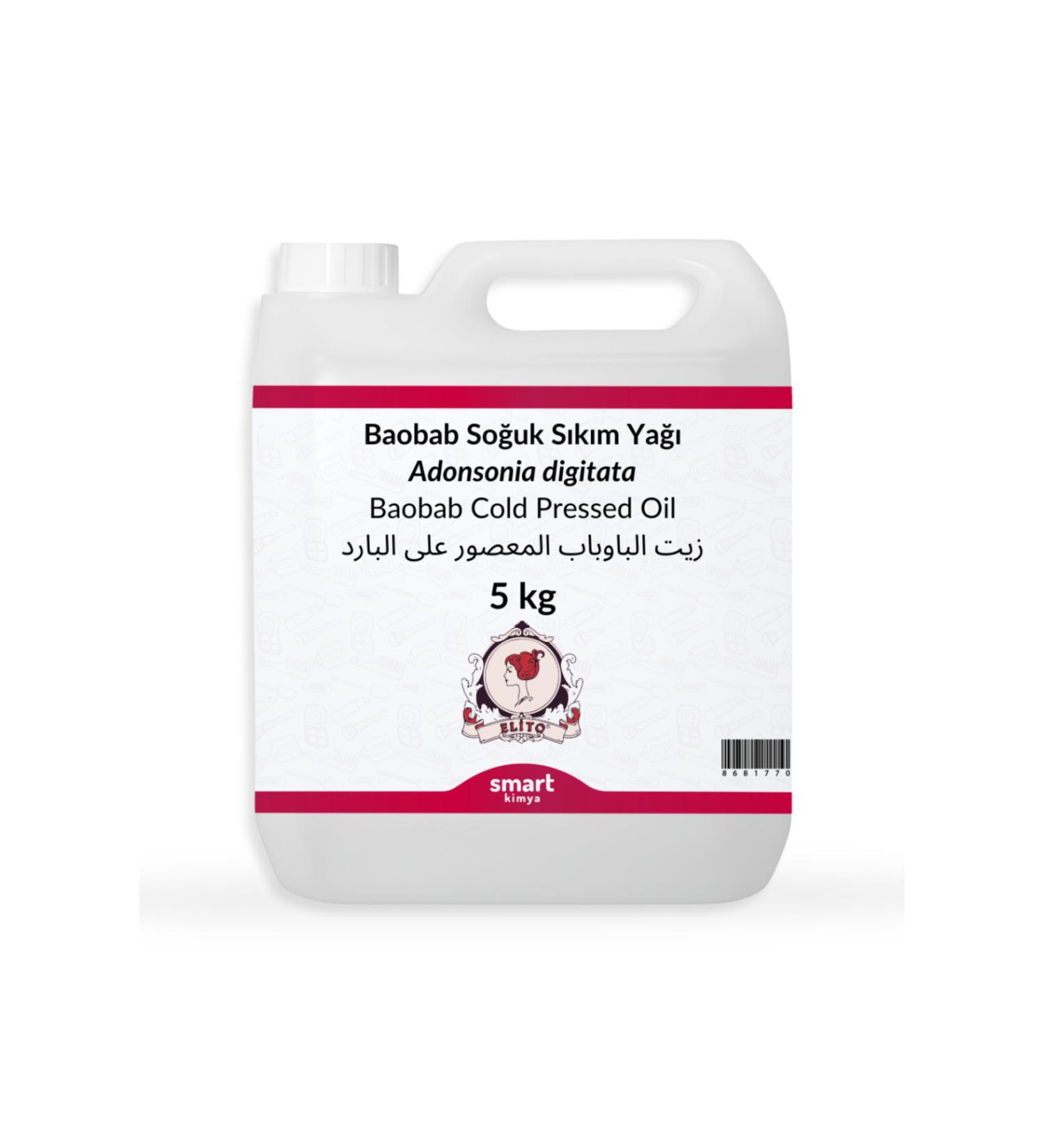 elito Baobab Cold Pressed Oil Adonsonia digitata 5 kg