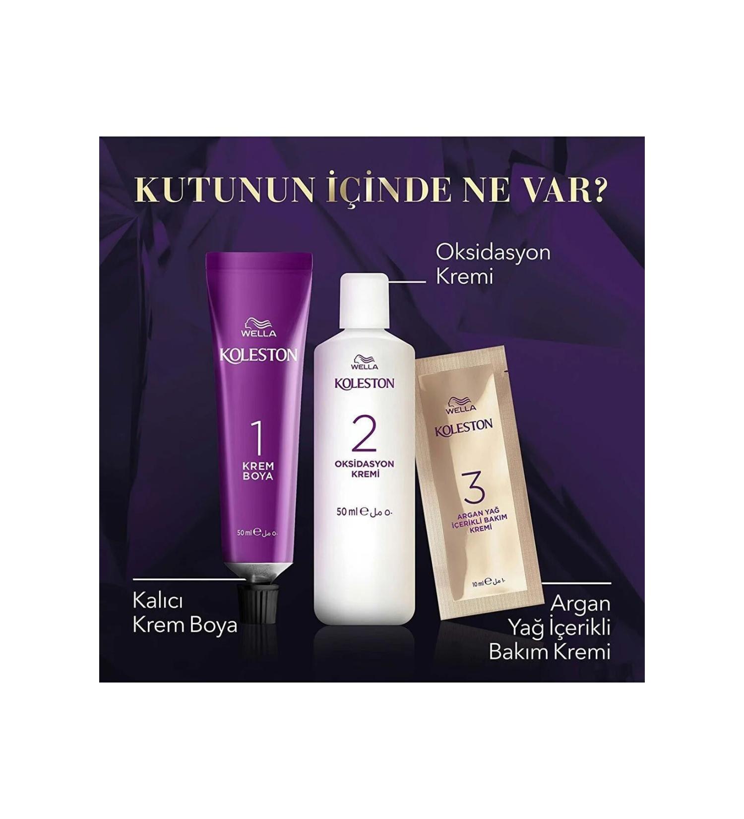 Koleston Intense Hair Dye 5/4 Light Chestnut - Salon Quality - Lisinya alithestereo