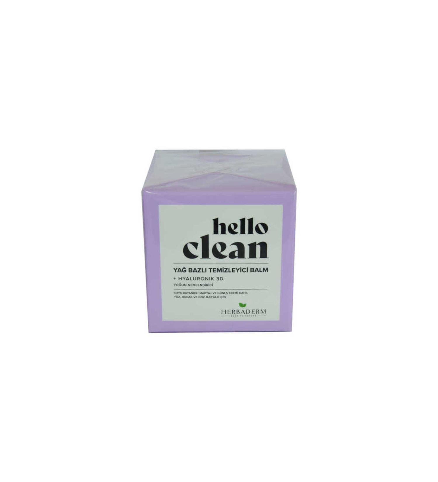 MyDrop Hello Clean Face Lips and Eyes Oil-Based Cleansing Balm Hyaluronic 3D 100 ML