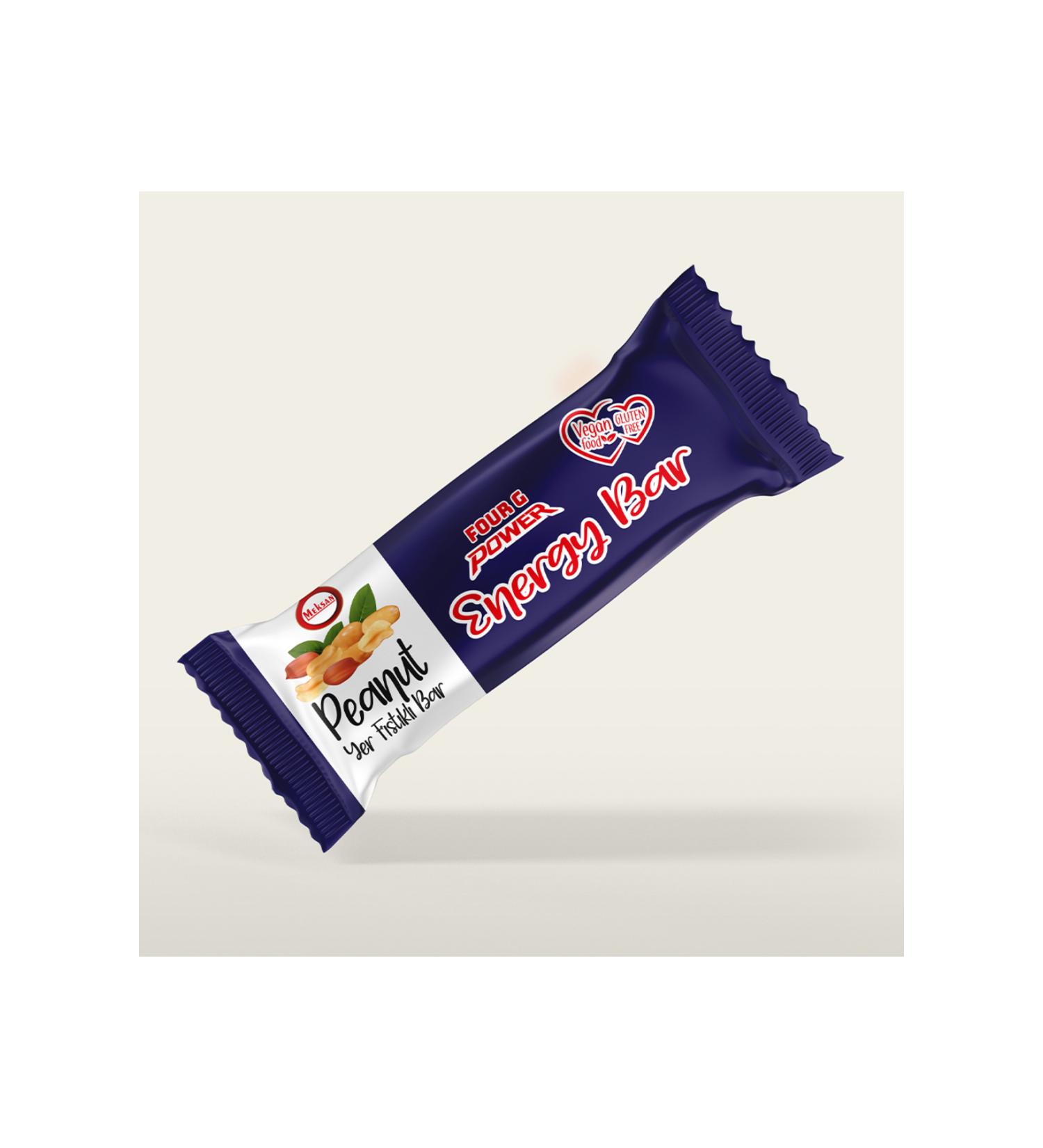 Four G Power Peanut Croquant 30 gr X 18 Pieces