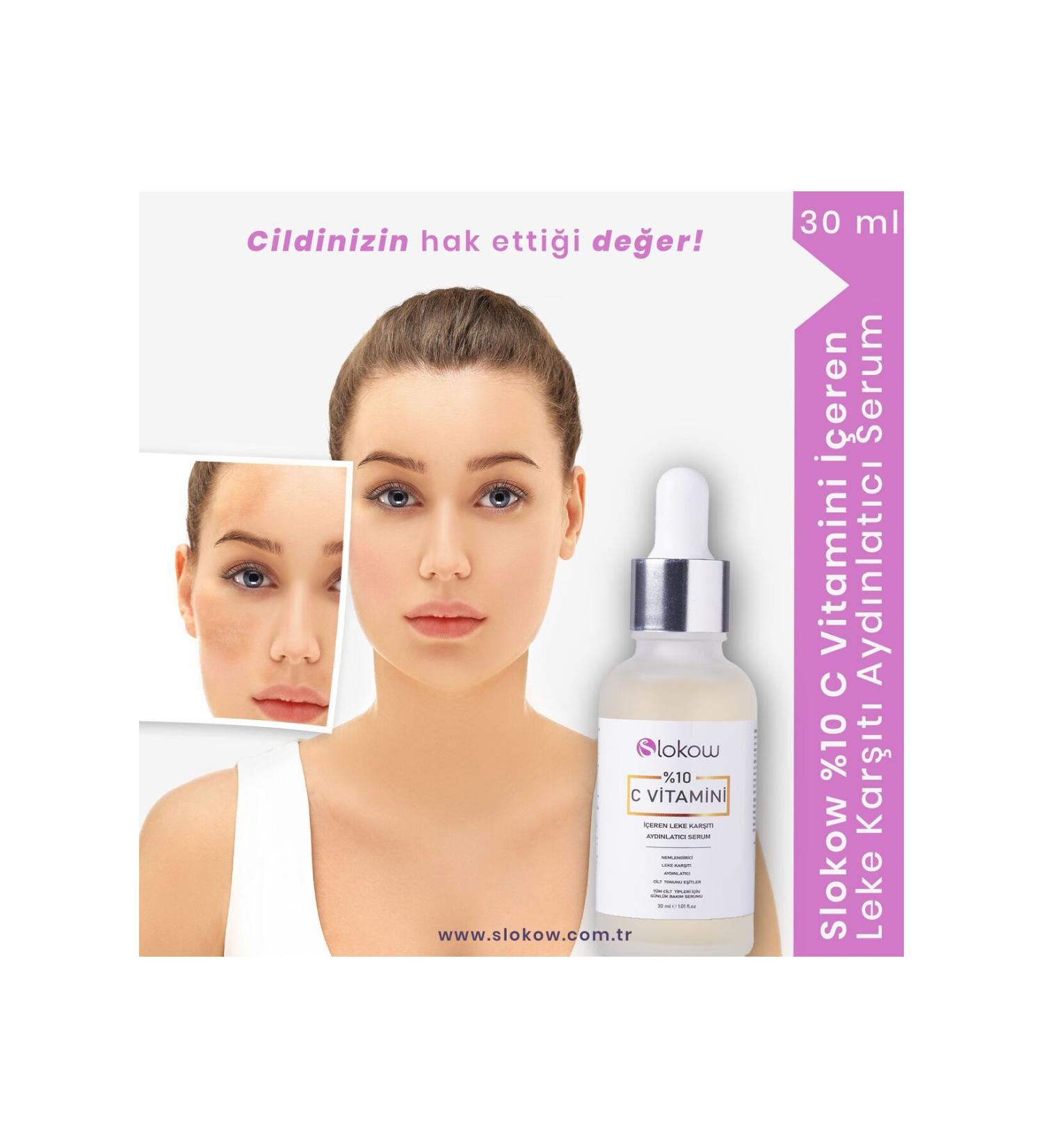 Slokow Anti-Spot Brightening Serum with Vitamin C