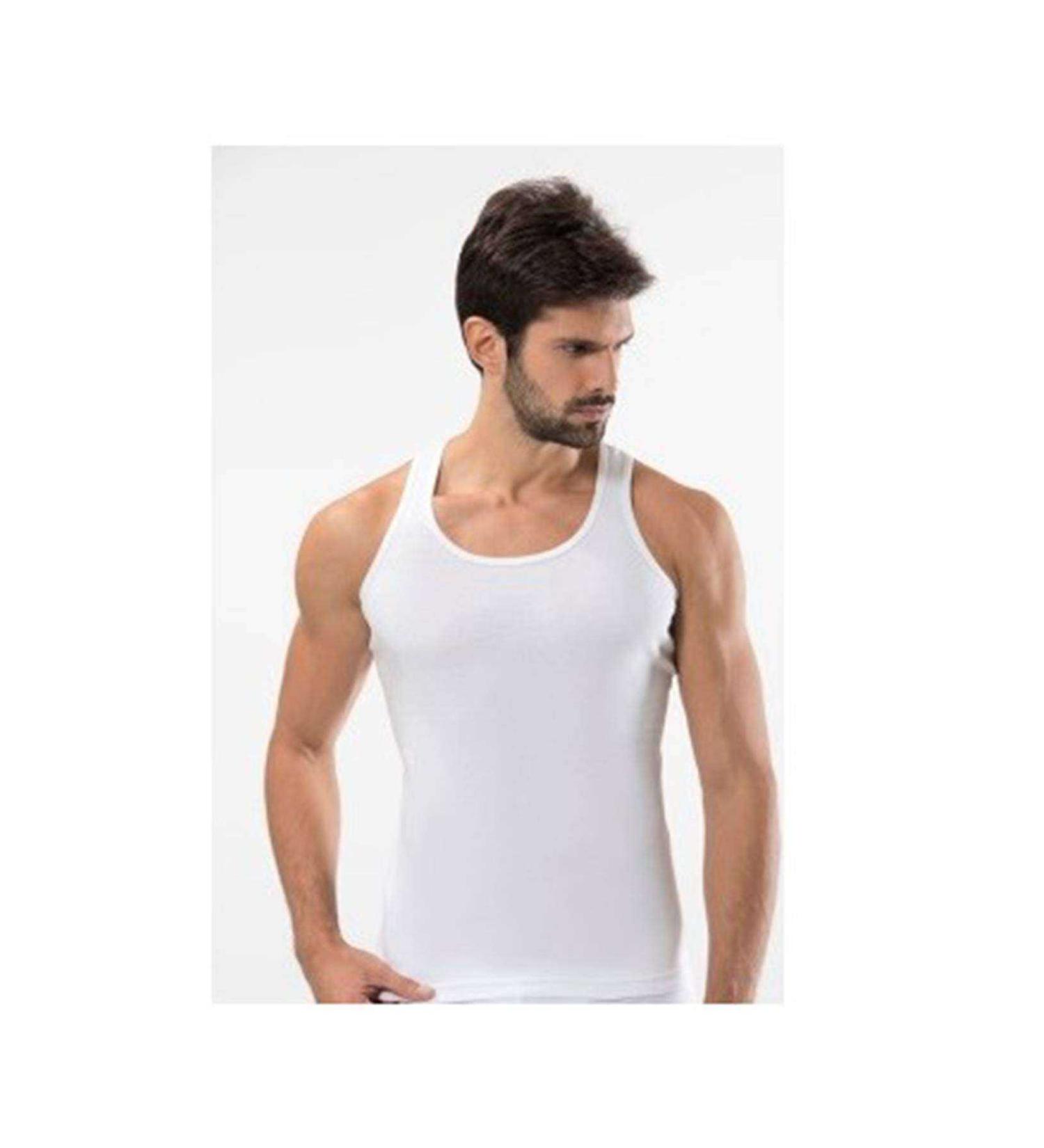 Skygo 3 Passion Ribana Sports Men's White Undershirt 0118