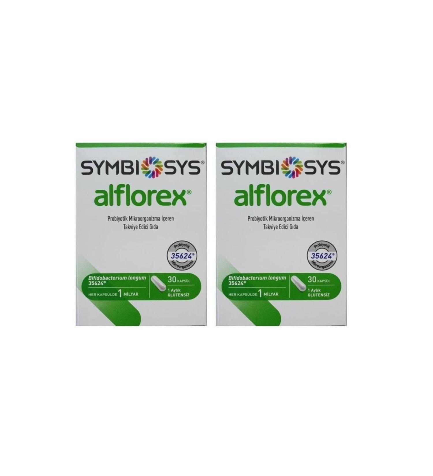 Alflorex Symbiosys Probiotic 30 Capsules 2 Boxes - Buy Online on GoSupps.com