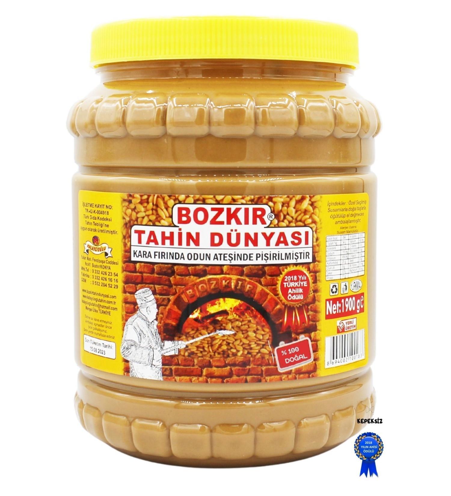 STEPPE TAHINI WORLD Steppe Tahini World Bran-Free Steppe Tahini 1900 Gr.