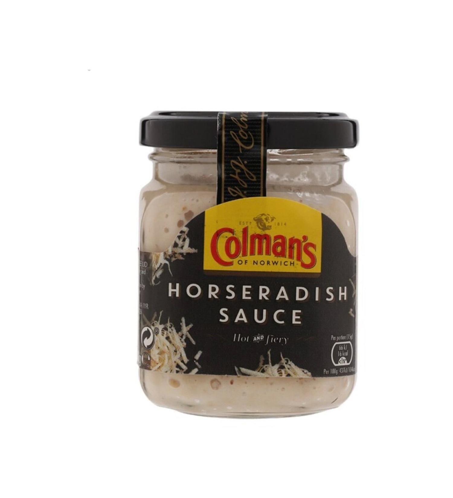 Colman's Horseradish Sauce 136 gr UK Origin