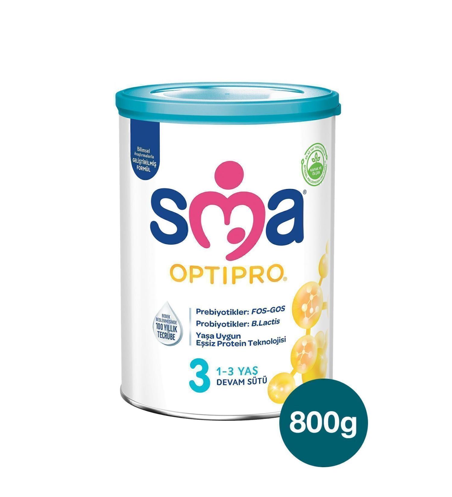 SMA Optipro 3 800 gr 1-3 Years Follow-On Milk