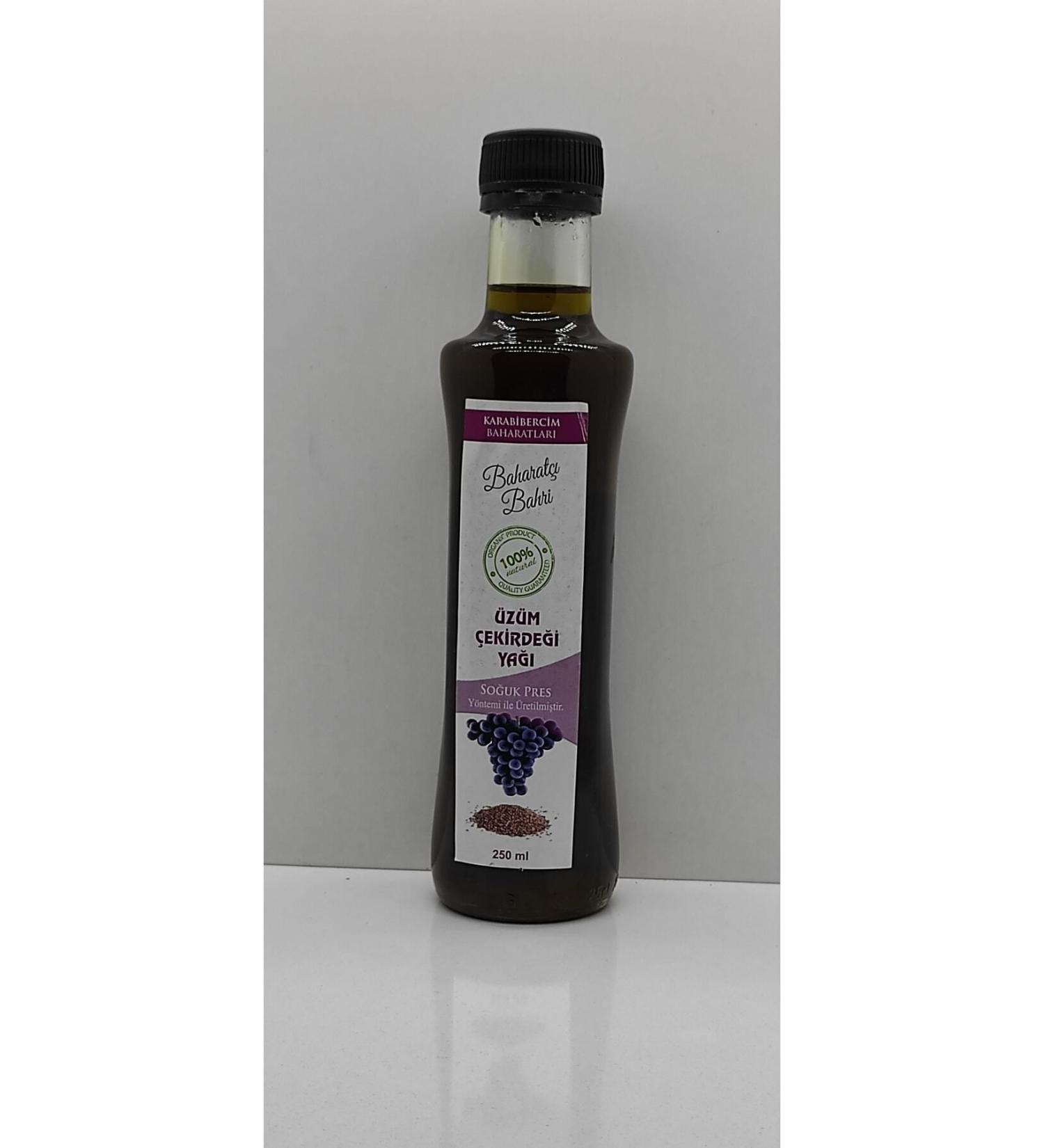 bibercim spice maker bahri Cold Press Grape Seed Oil 250 Ml