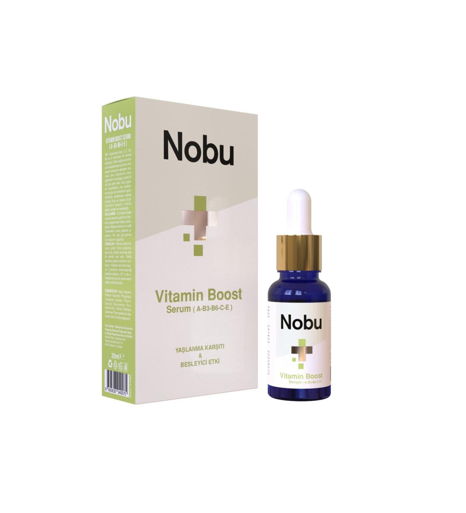 NOBU Vitamin Boost Serum (a-b3-b6-ce) - 20ml