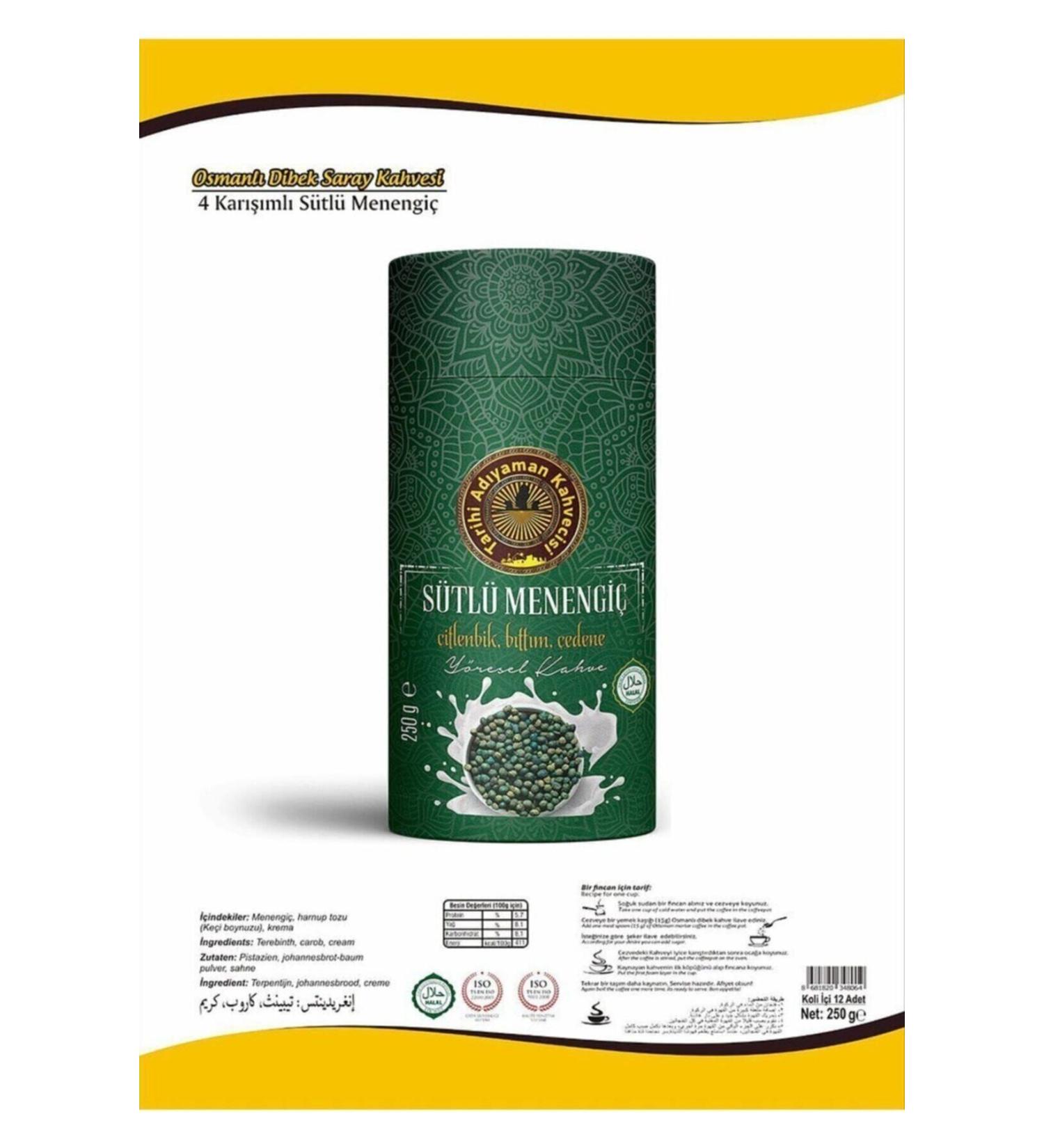 HISTORICAL ADIYAMAN CAVCI Milky Menengi Local Coffee 250 gr