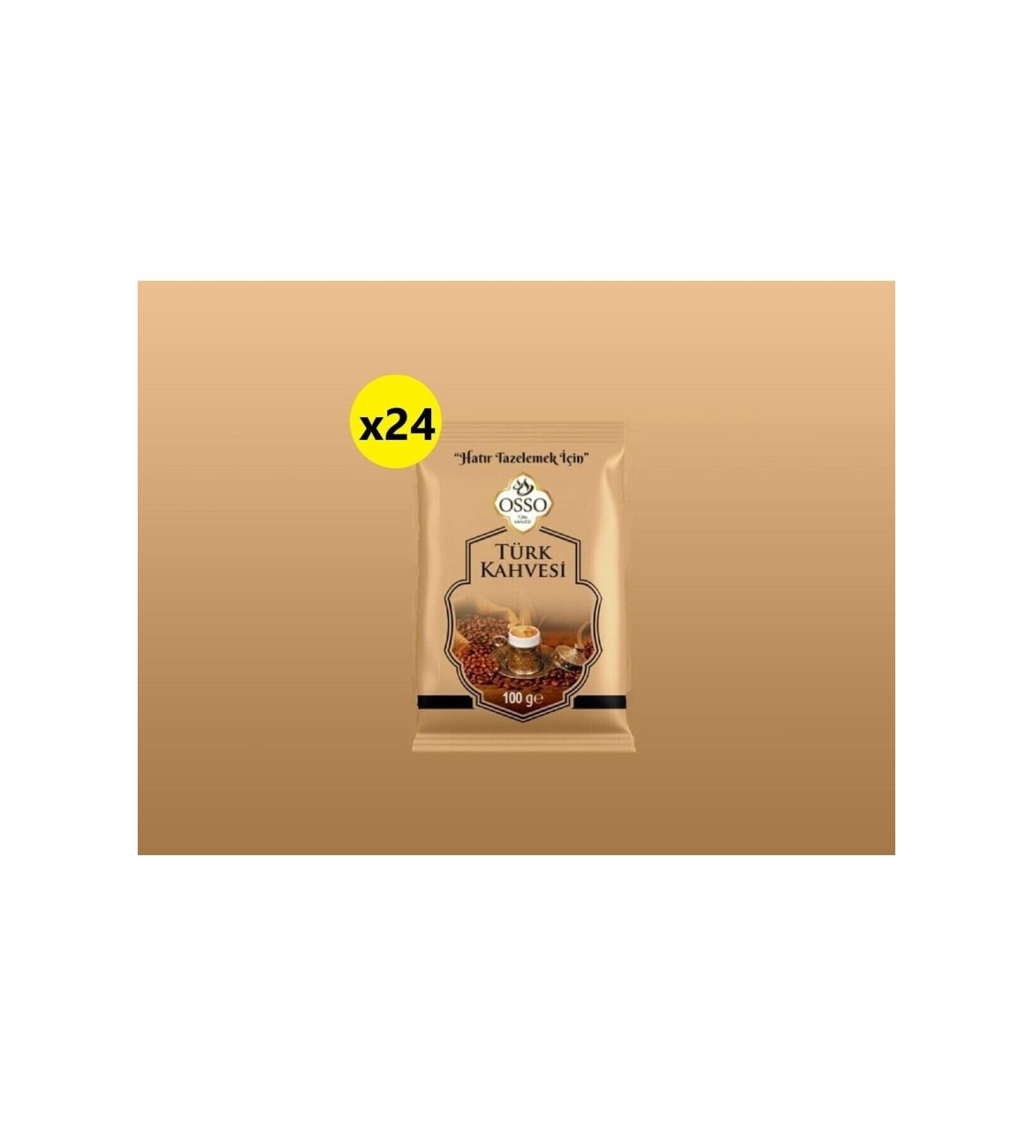 OSSO COFFEE OSSO TURKISH COFFEE 24 PIECES