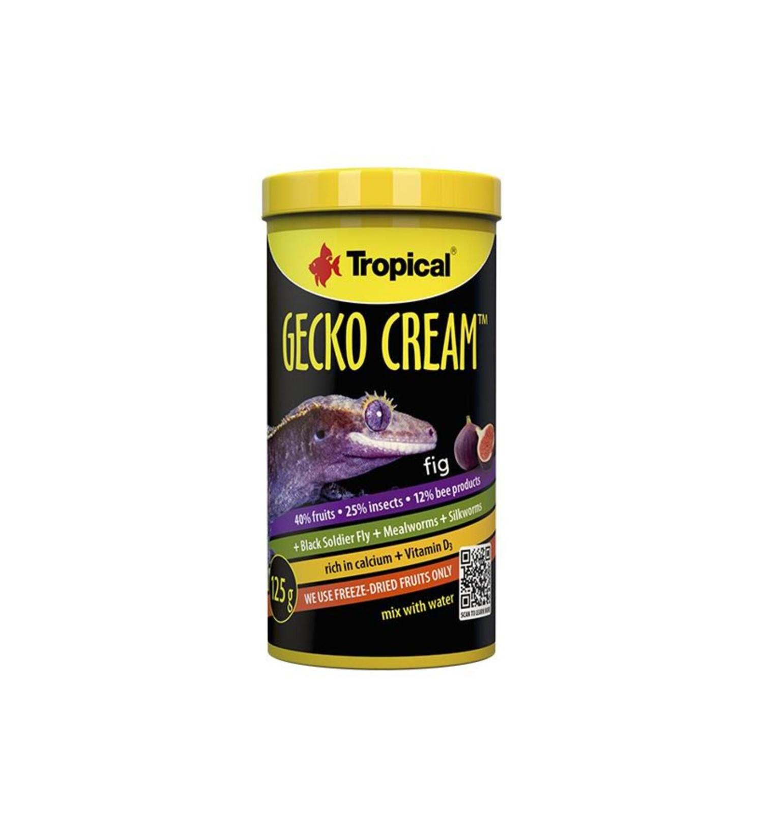 Tropical Gecko Cream Fig Fig Gecko Food 100ml 50gr