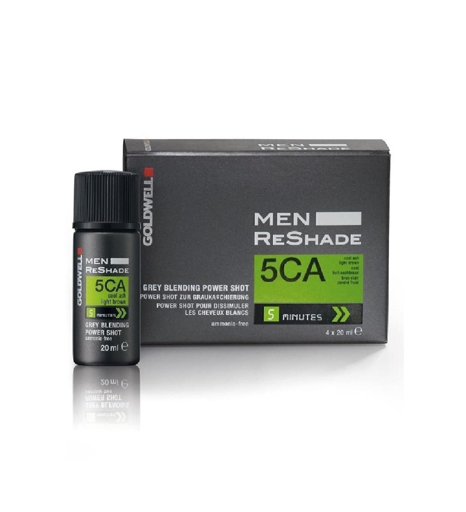 GOLDWELL 5ca Men Reshade Men's Hair Dye 4x20 ml