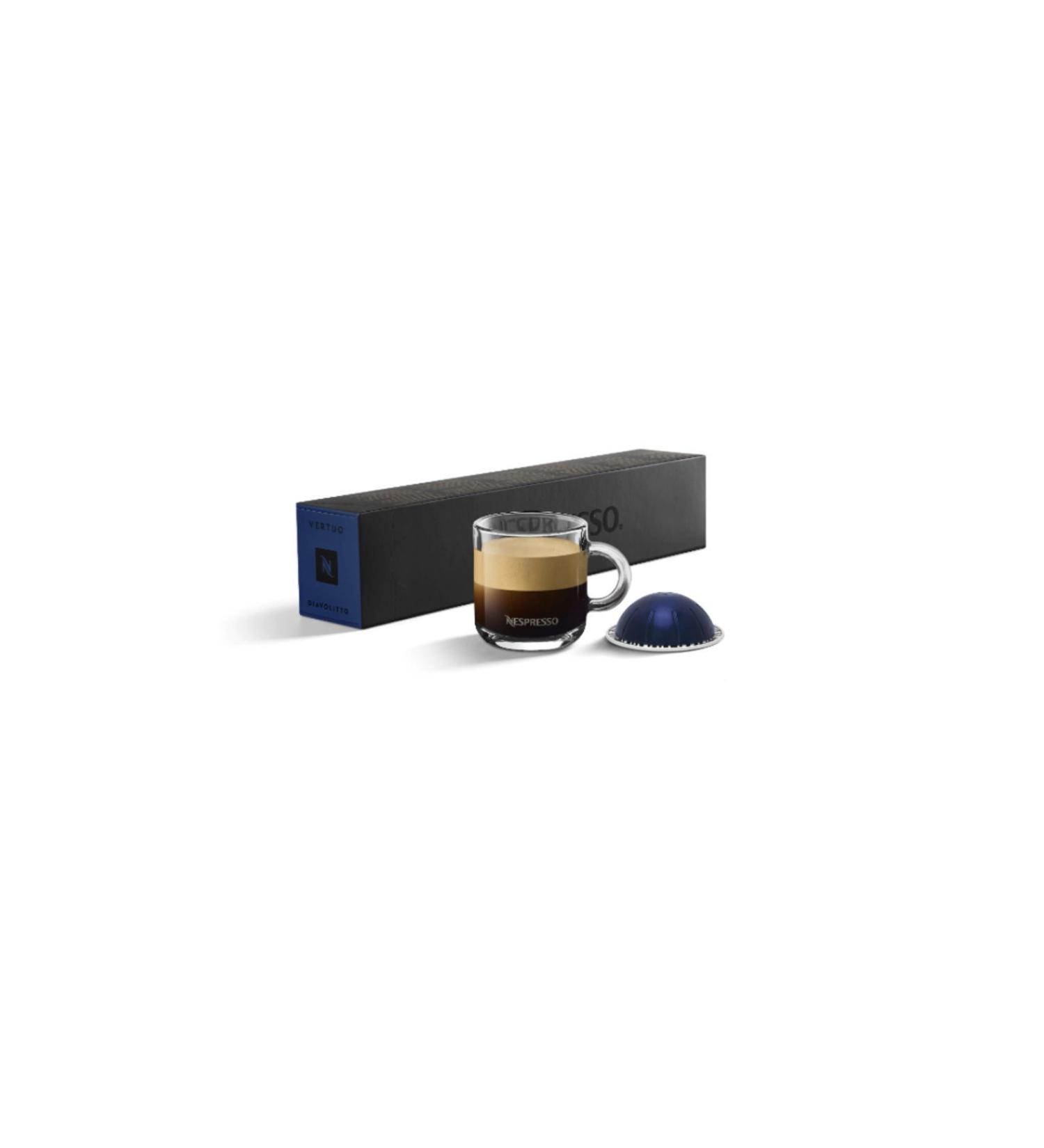 Nespresso Vertuo DIAVOLITTO Capsule Coffee 10 Pieces