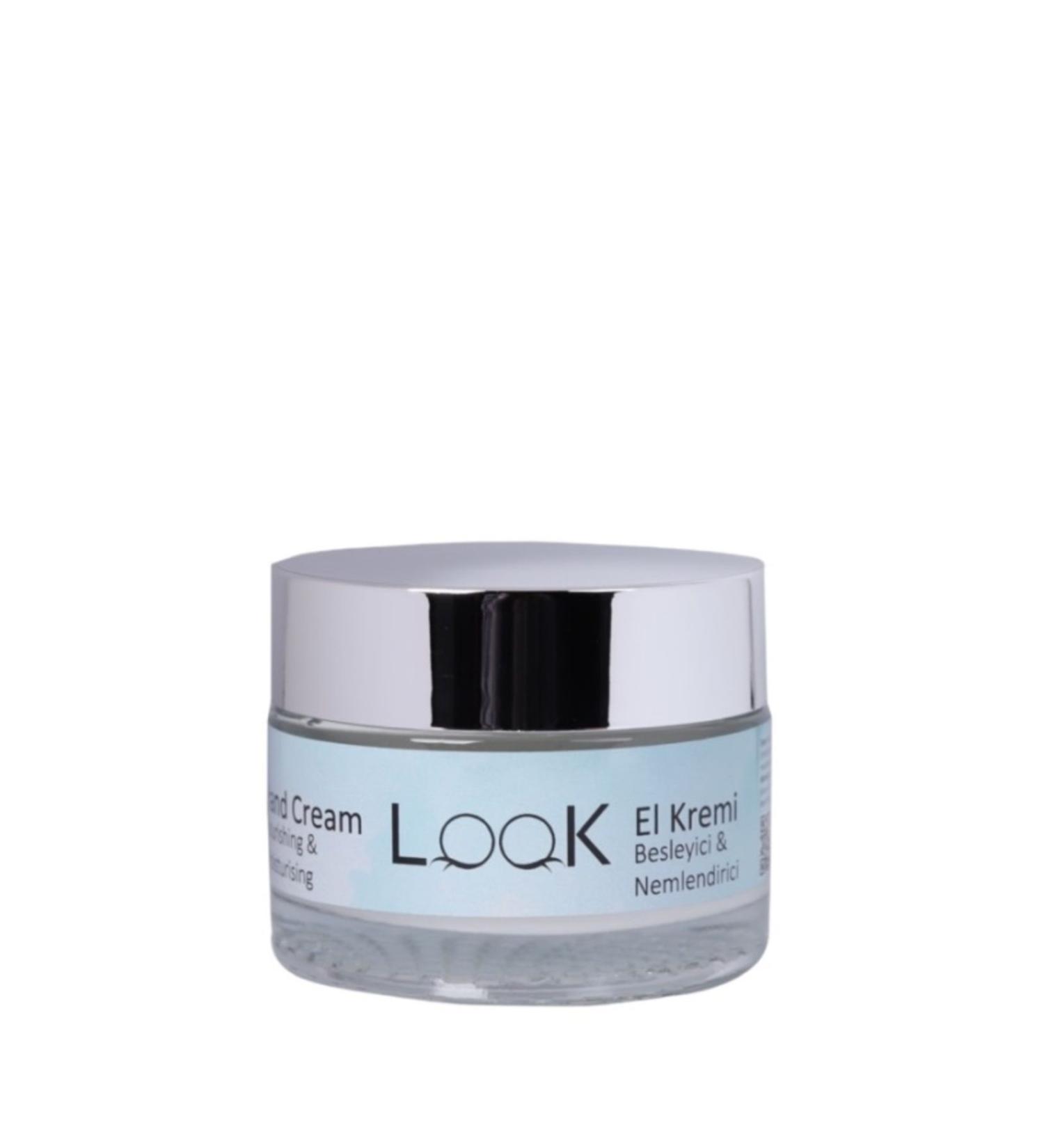 Look Hand Cream Nourishing Moisturizing Softening Balancing Firming Antioxidant Vitamin E 50 ml - Buy Online on GoSupps.com