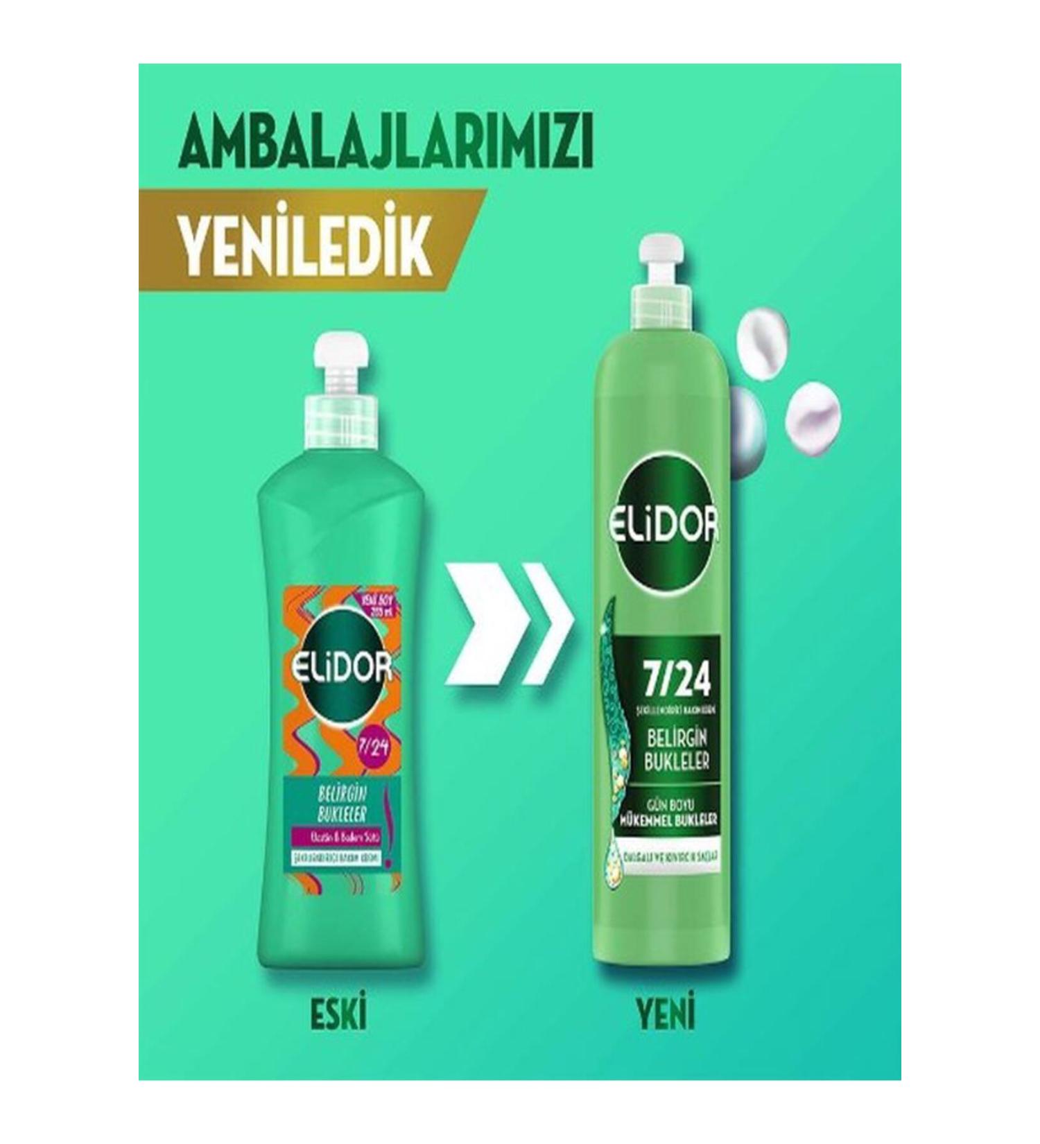 Elidor Brand: Care Cream 7 - 24 Distinctive Curls 240ml. New Packaging Hair Cream - Buy Online on GoSupps.com