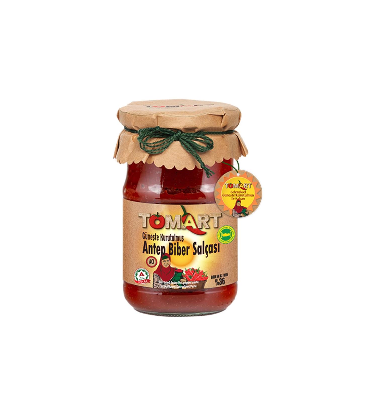 Tomart Homemade Sun Dried Hot Pepper Paste 720 Gr