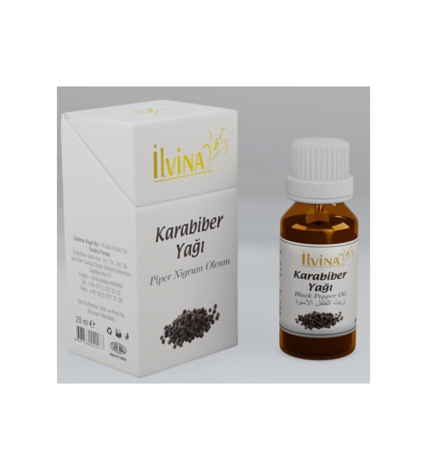 Ilvina Black Pepper Oil 20 Cc