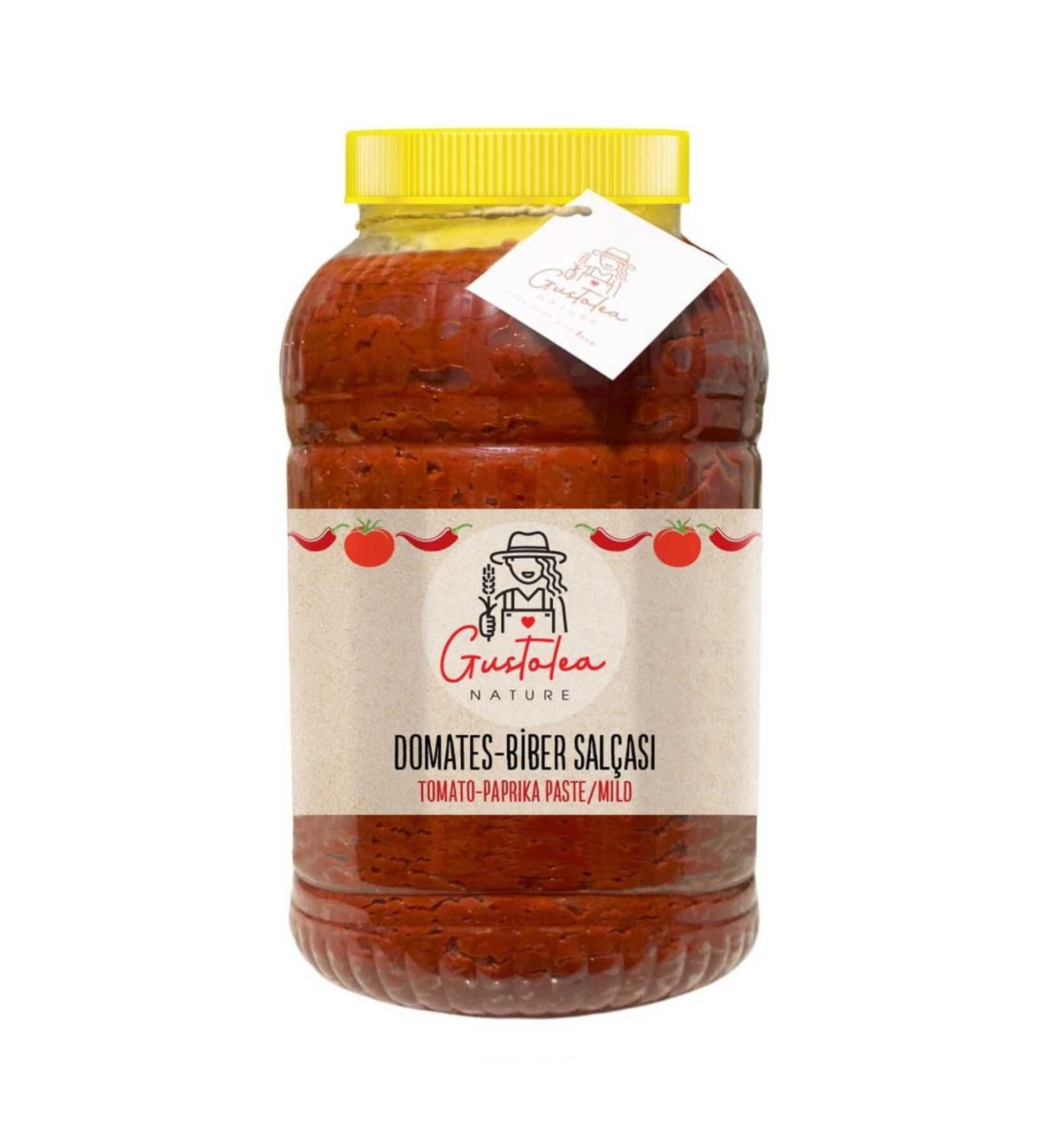 GN Gustolea Nature Homemade Sun Dried Mixed Tomato Paste (2024 Crop) (5 KG)