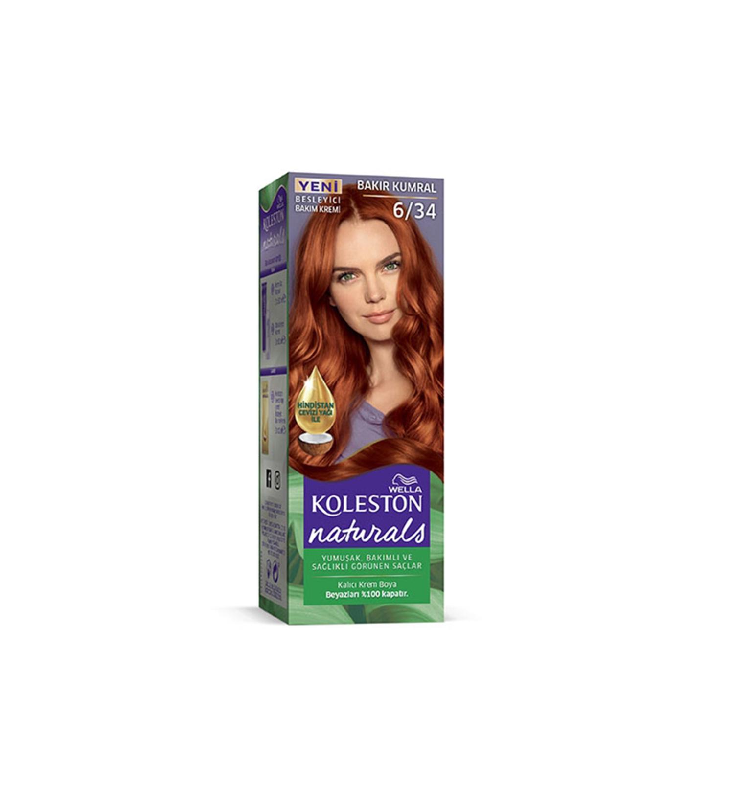 Naturals Hair Dye Copper Blonde 6/34 - AYK1295-4181