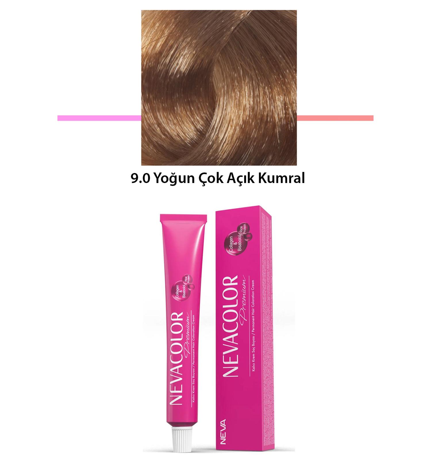 HELSOL Premium 9.0 Intense Very Light Blonde - Permanent Cream Hair Dye 50 g Tube - HLS4929-5123