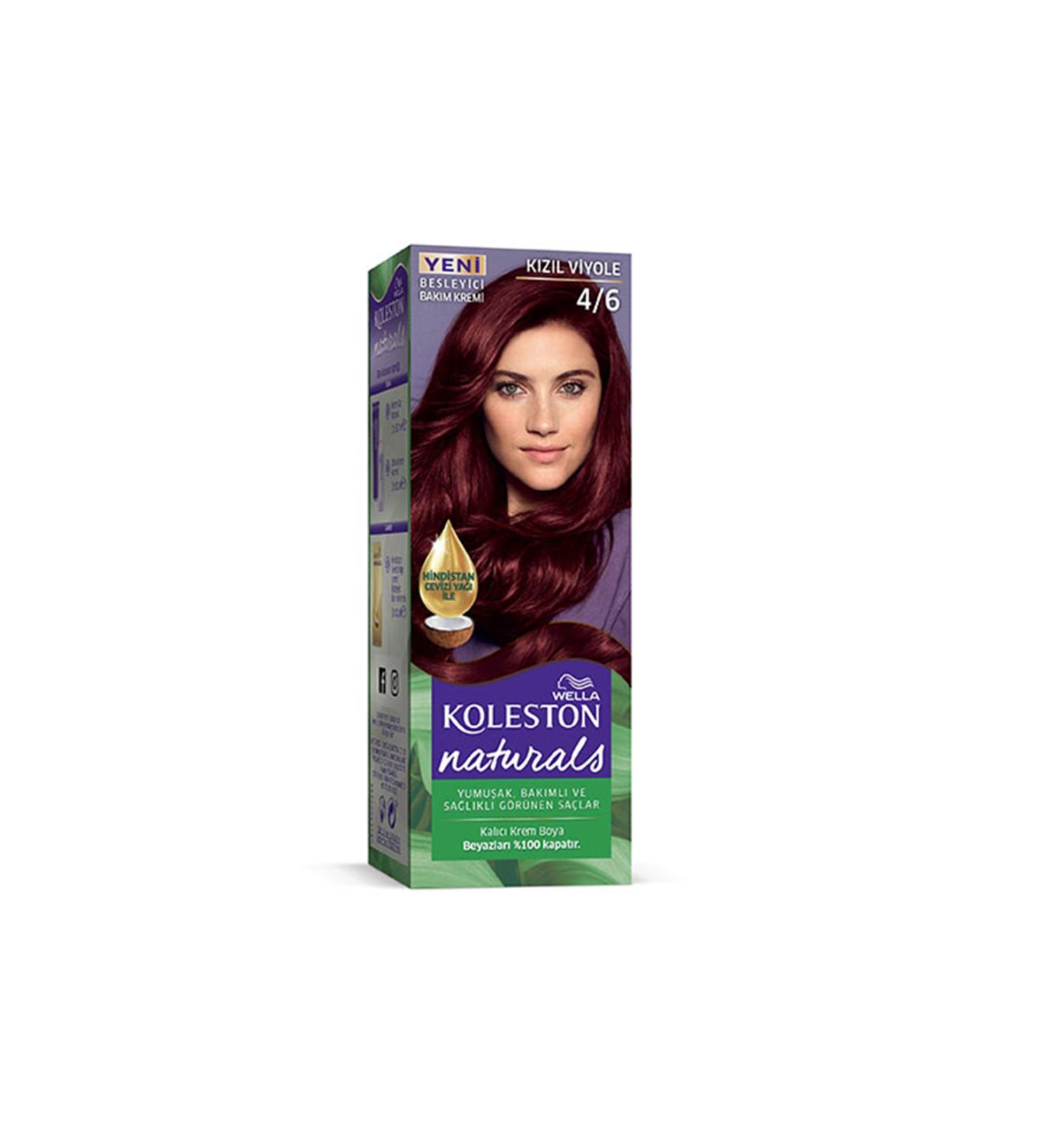 Lyrae Store Naturals Hair Dye Red Violet 4/6 - ALP2477-5050