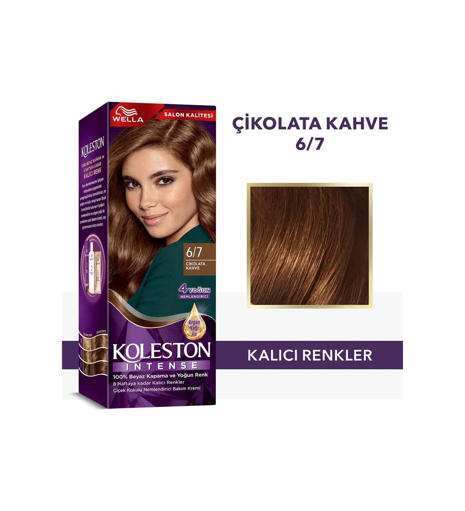 ETC Koleston Intense Hair Dye 6/7 Chocolate Brown - Salon Quality - ETC1471-7251