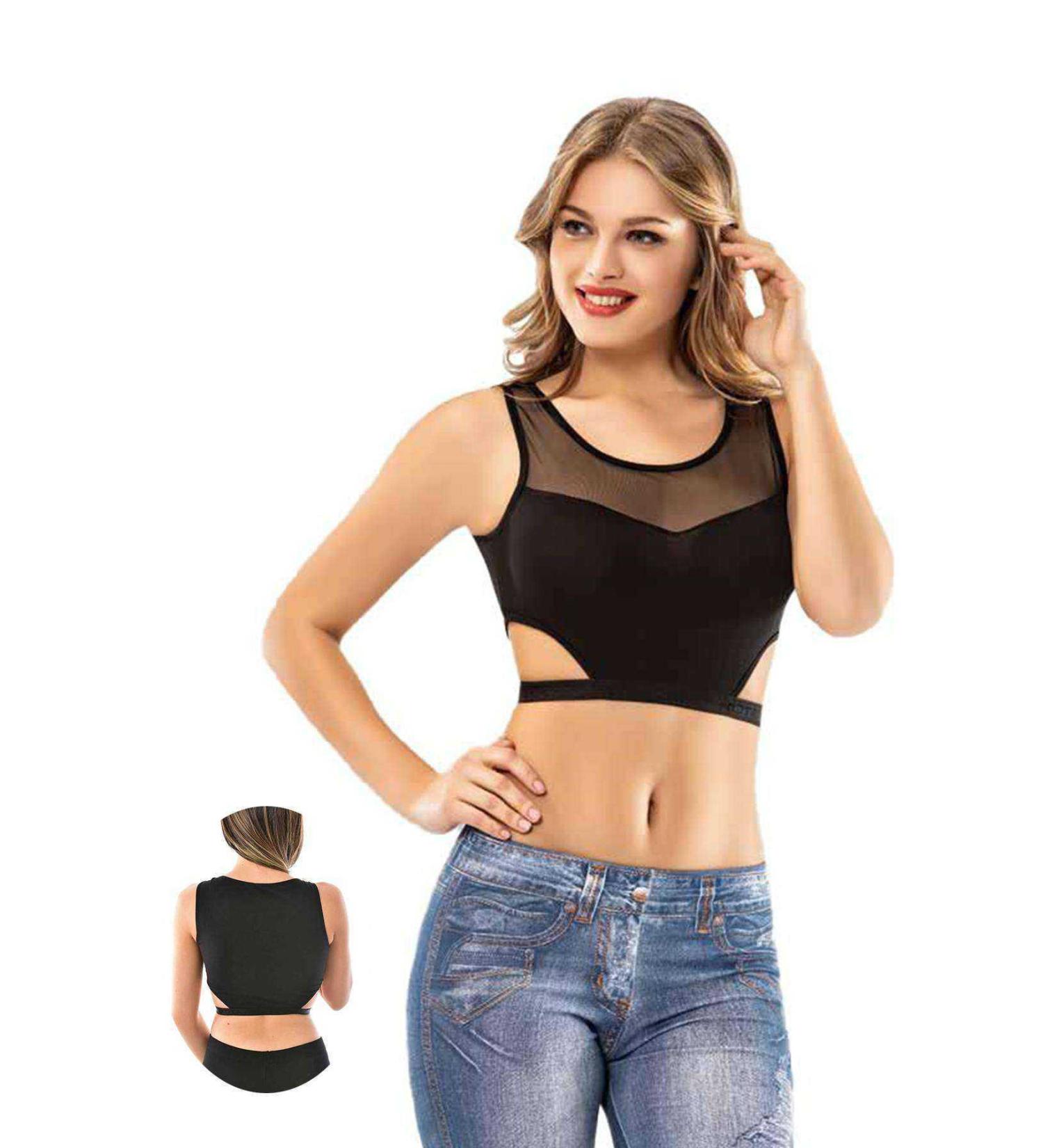 Skygo Kota 6 Piece Black Tulle Model Bustier 6227