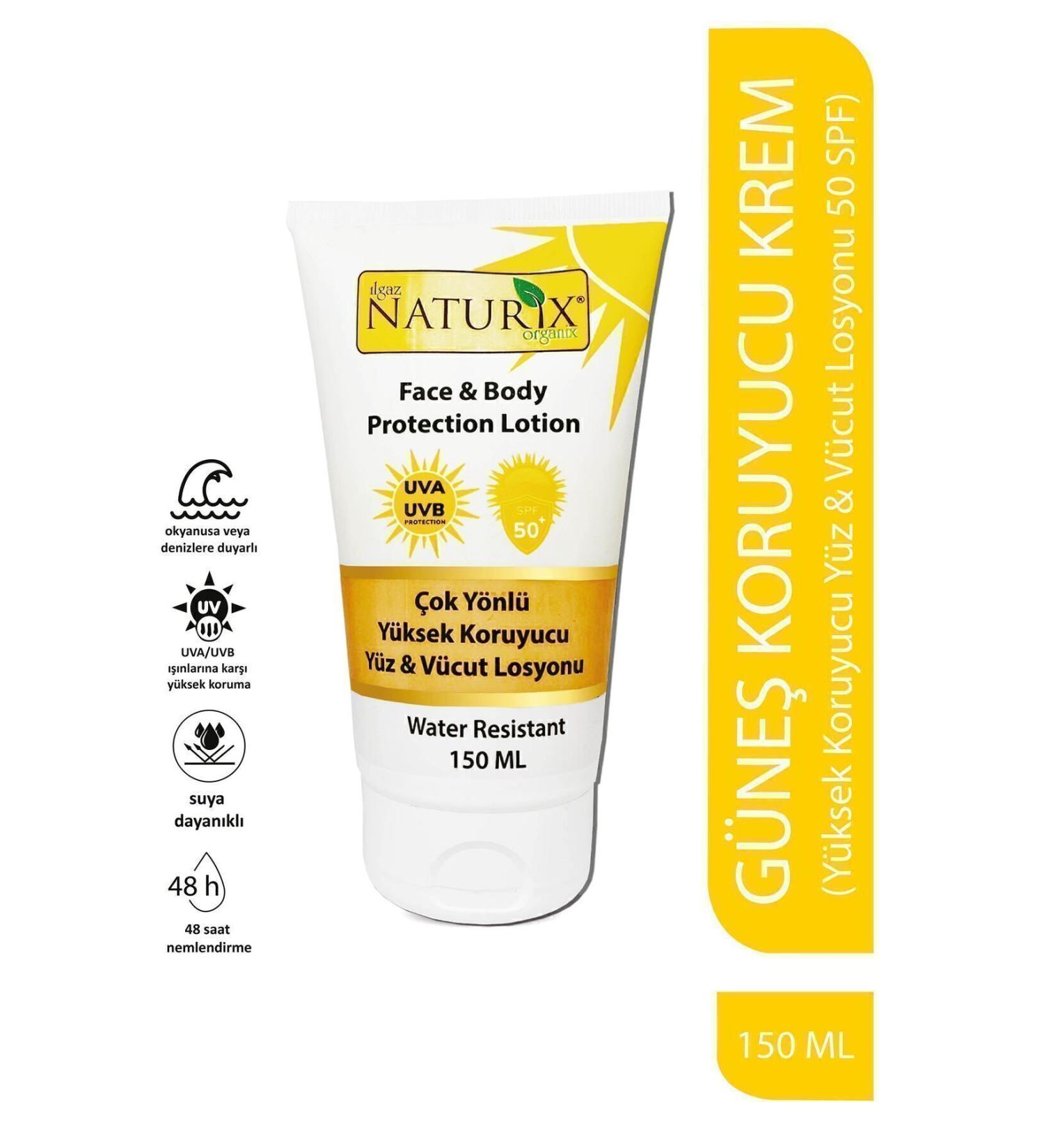 Naturix Spf 50+ Versatile High Protection Face & Body Lotion Sunscreen Cream Uva Uvb Protection Lotion