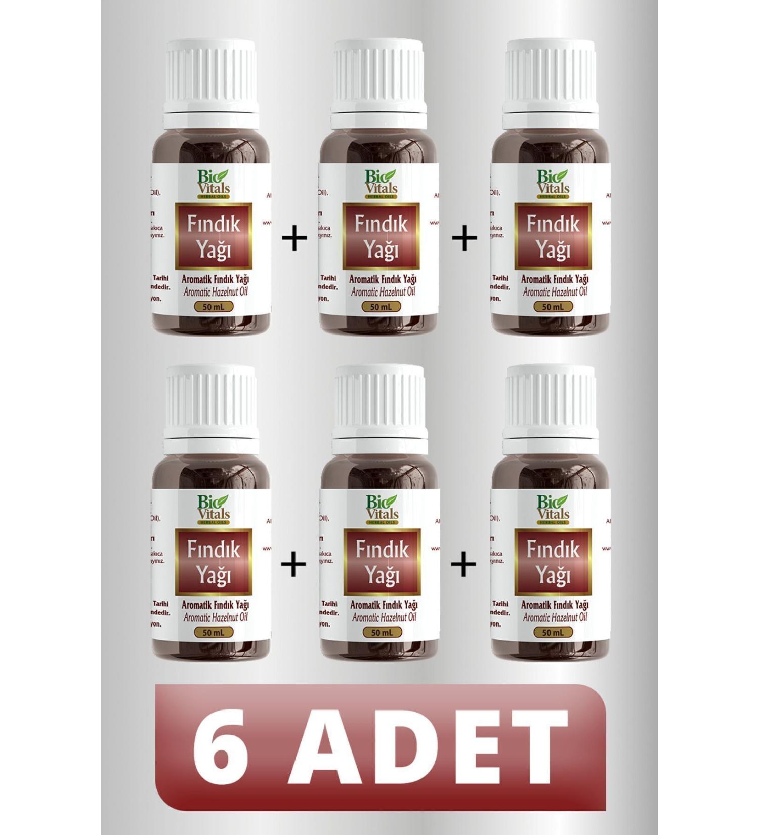 Bio Vitals Hazelnut Oil 50 ml 6 PIECES