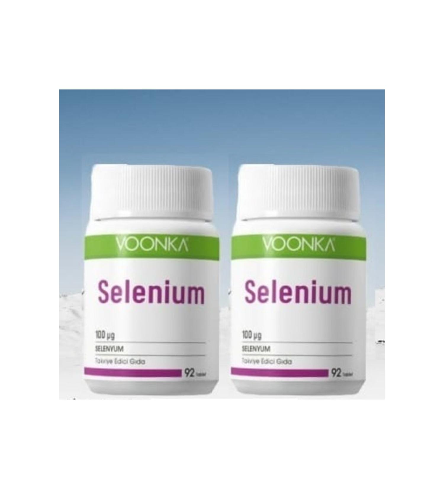 Voonka Selenium 92 Tablets*2 Pieces