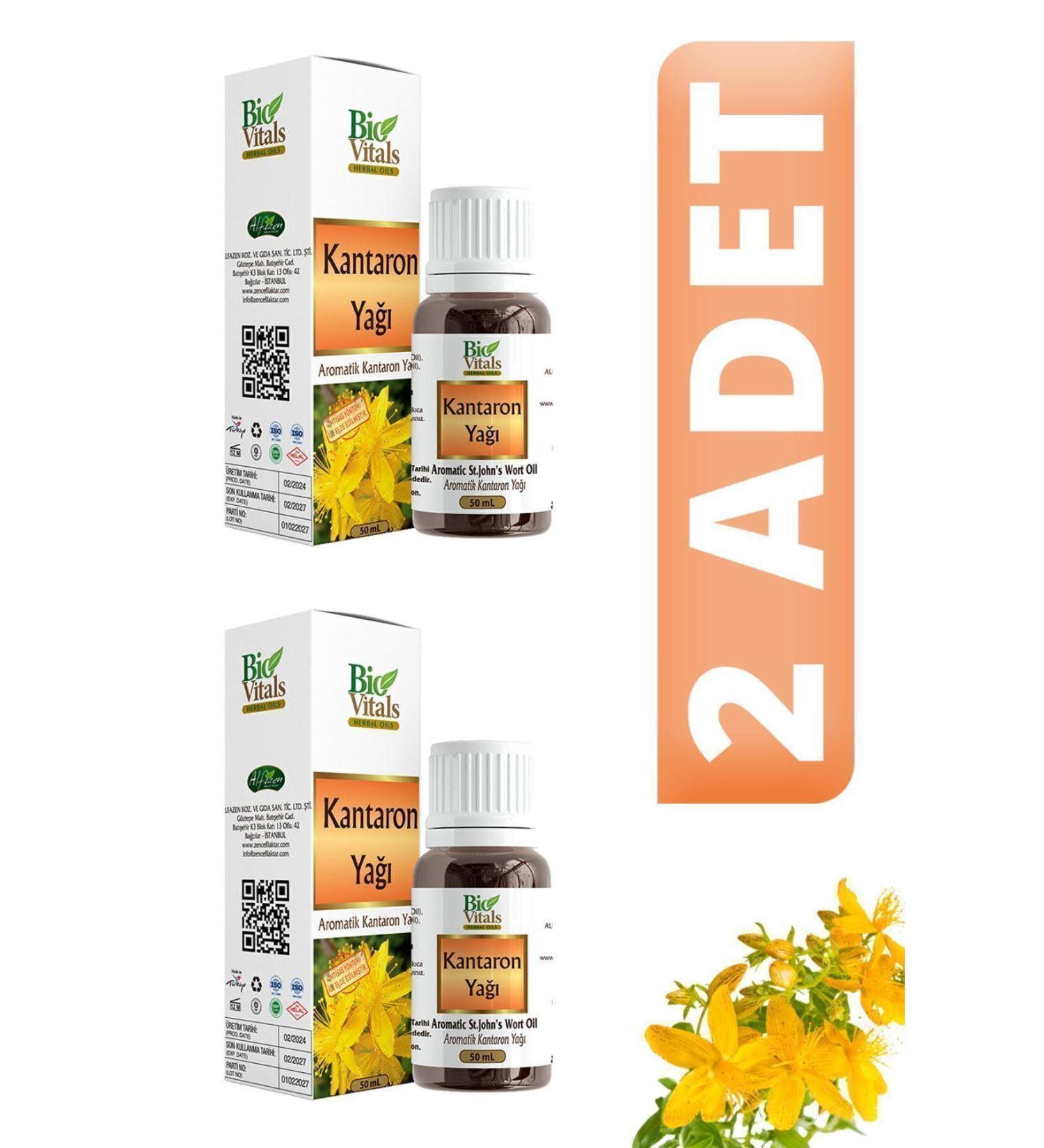 Bio Vitals St. John's Wort Oil 50 ml 2 PIECES