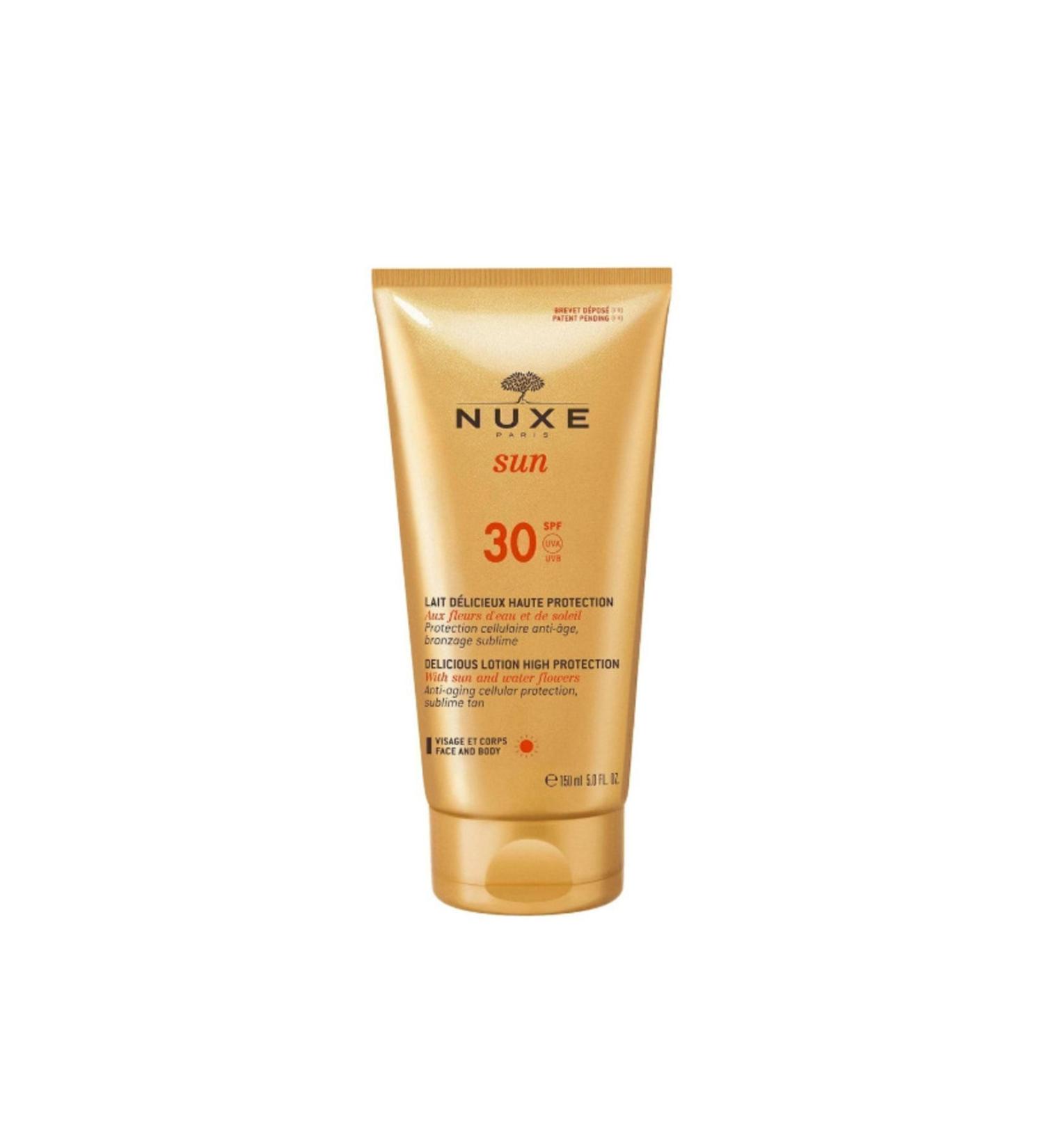 Nuxe Sun Lait Delicieux Spf 30 150 Ml Face and Body - Tinted Sun Cream