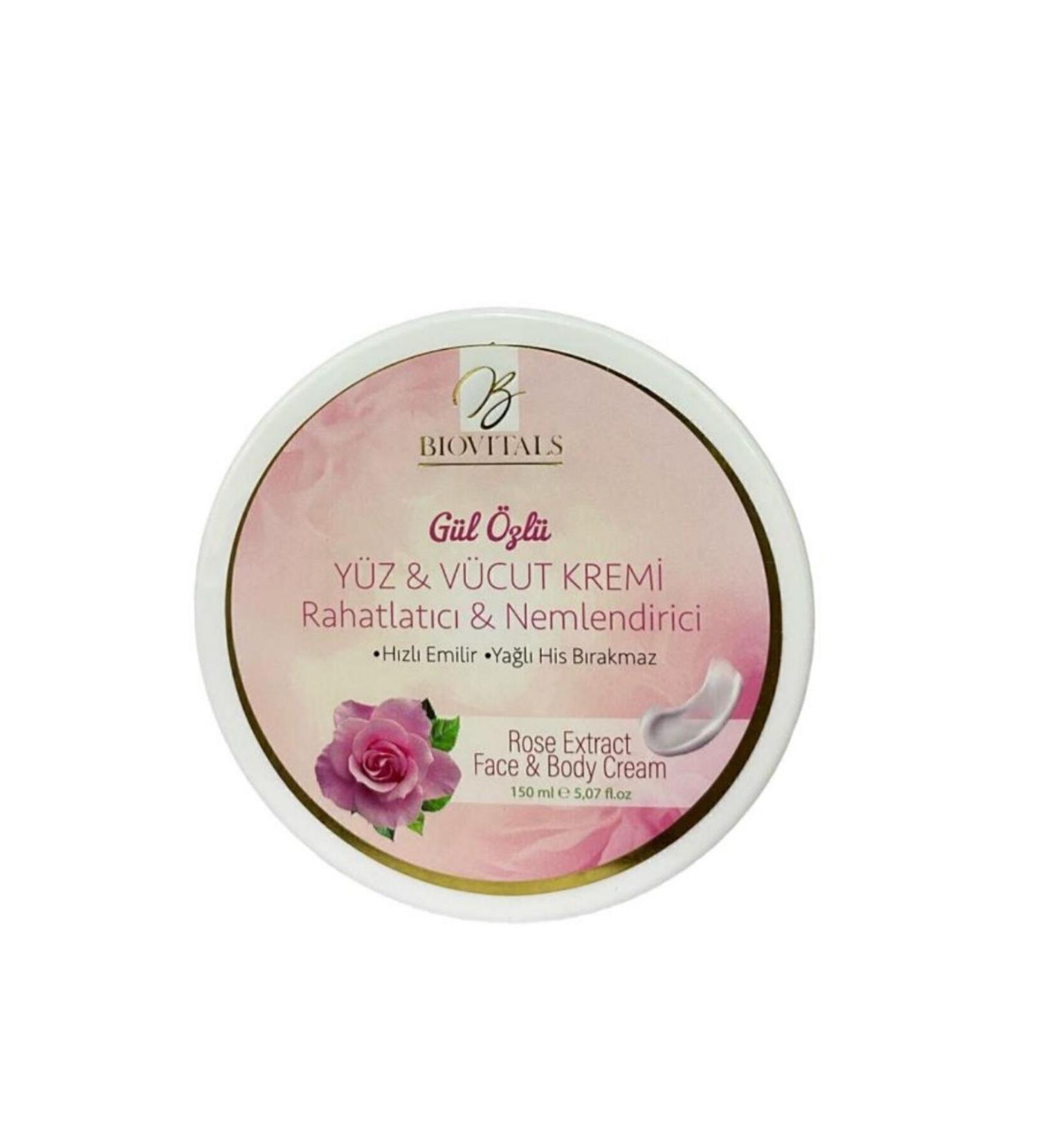 Bio Vitals Rose Essence Face and Body Cream 150 ml