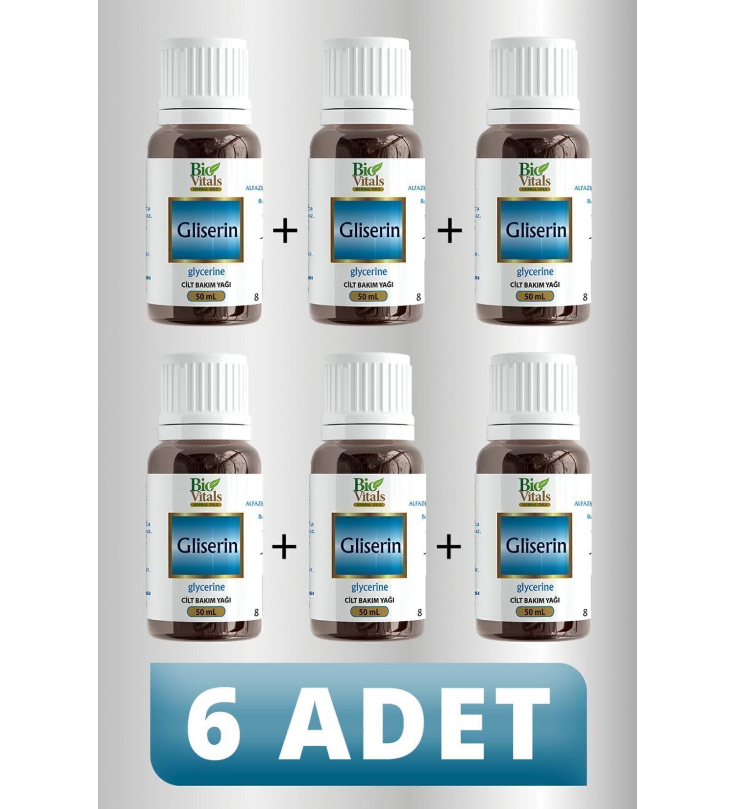Bio Vitals Glycerin Oil 50 ml 6 PIECES
