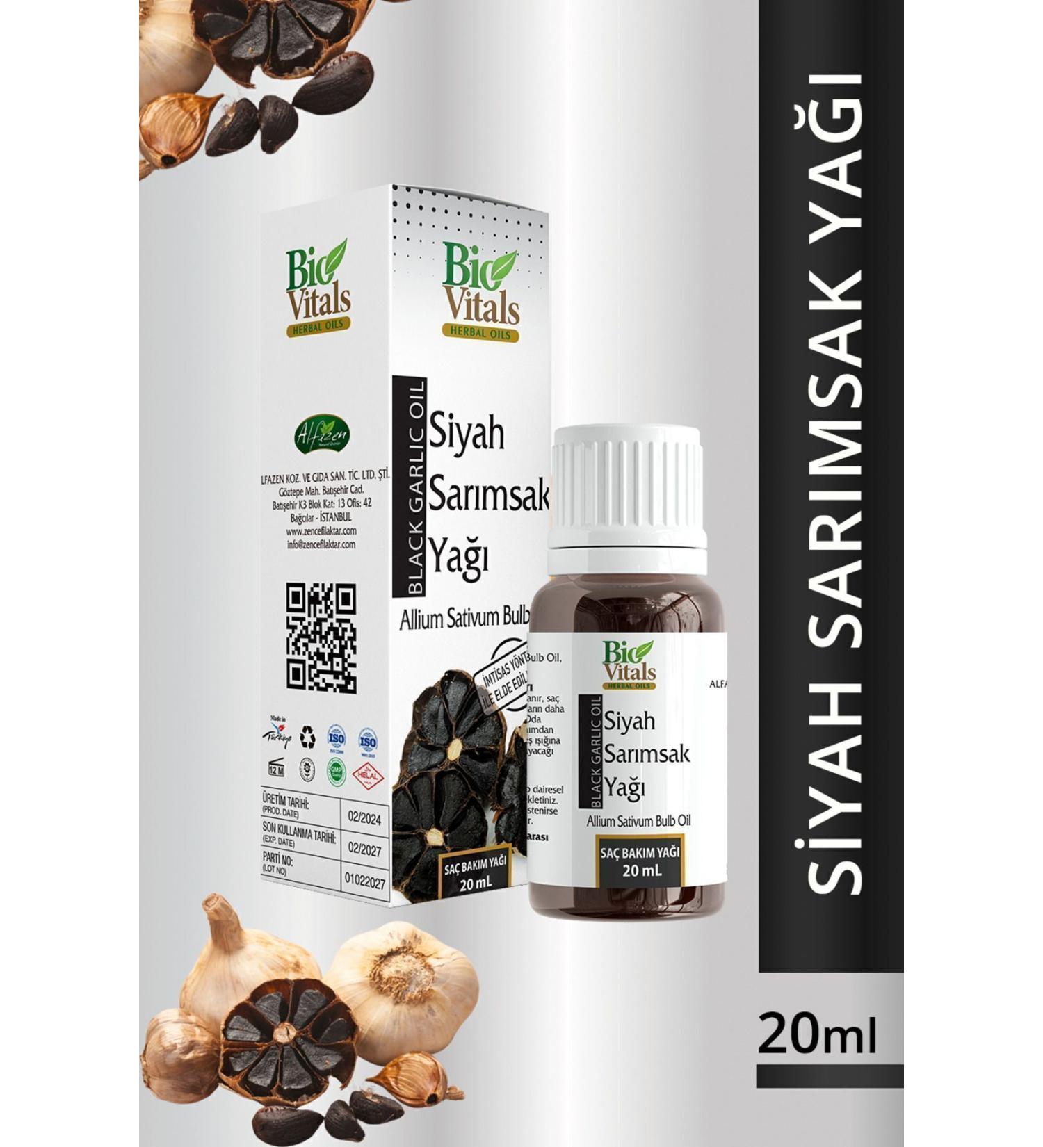 Bio Vitals Black Garlic Oil 20 Ml