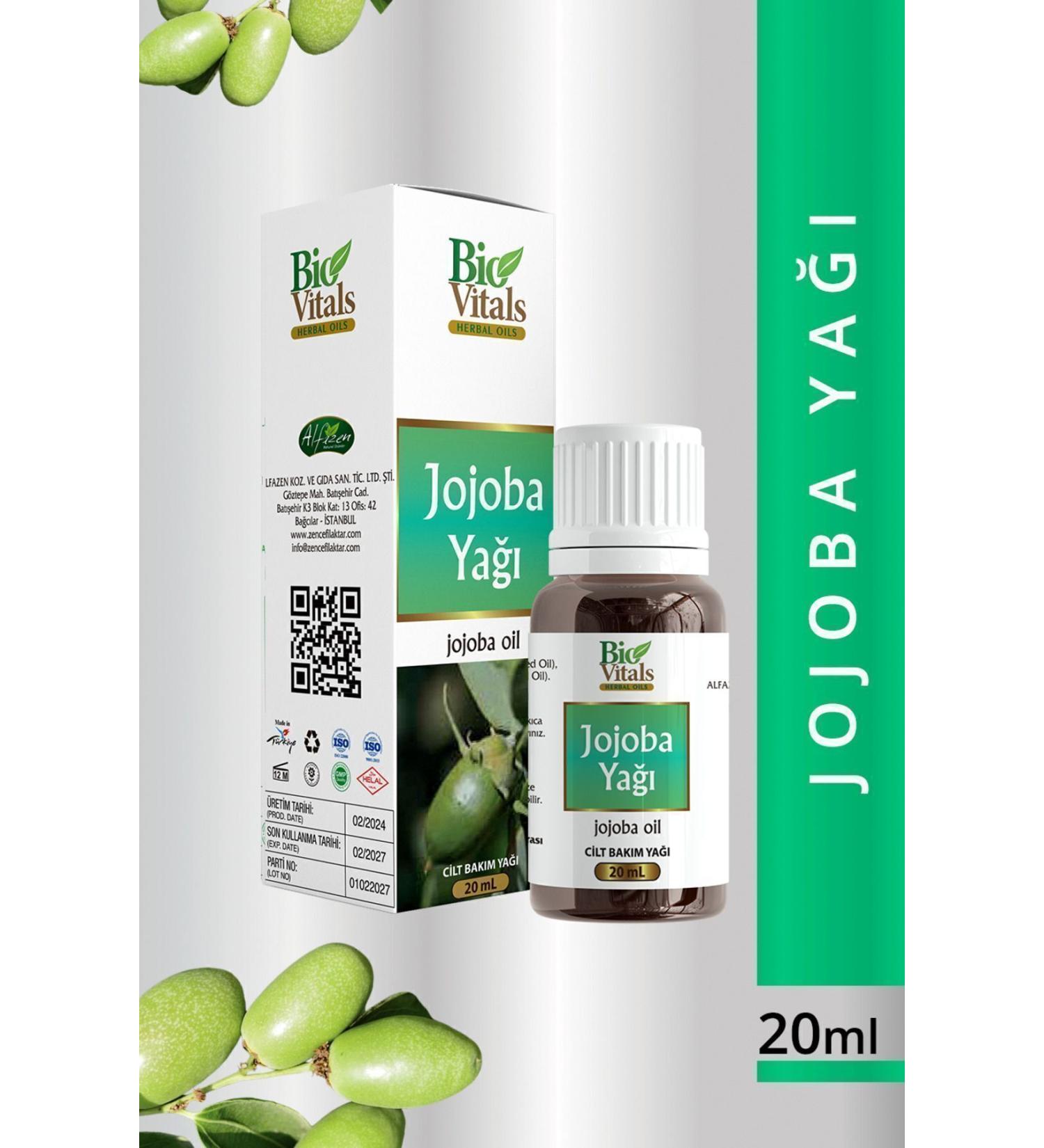Bio Vitals Herbal Jojoba Oil 20 Ml - Buy Online on GoSupps.com