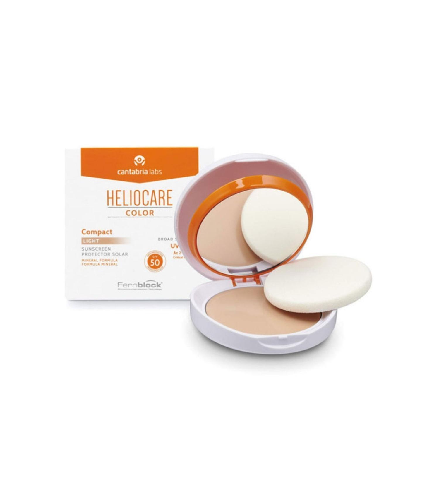 Heliocare Color Spf 50 Oil Free Compact 10 Gr - Light