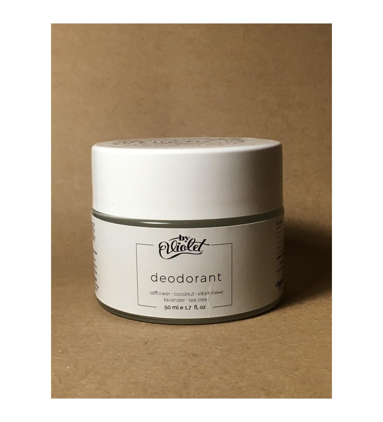 by violet Natural Deodorant - Cream Deodorant - Anti-sweat Odor - Lavender & Tea Tree - Buy Online on GoSupps.com