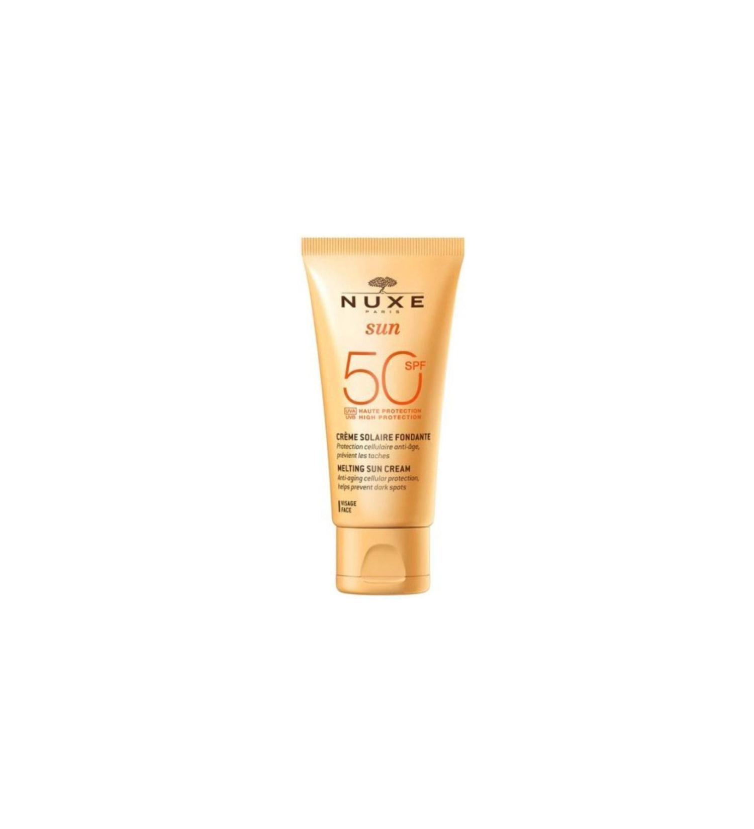 Nuxe Face Sun Cream Spf 50 50 Ml - Sun Cream For Face Spf50 50ml