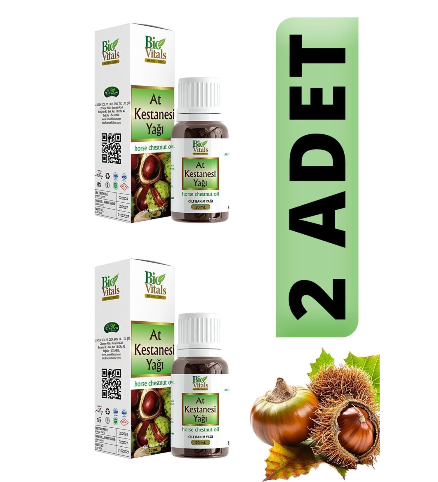 Bio Vitals Horse Chestnut Oil 20 ml 2 PIECES