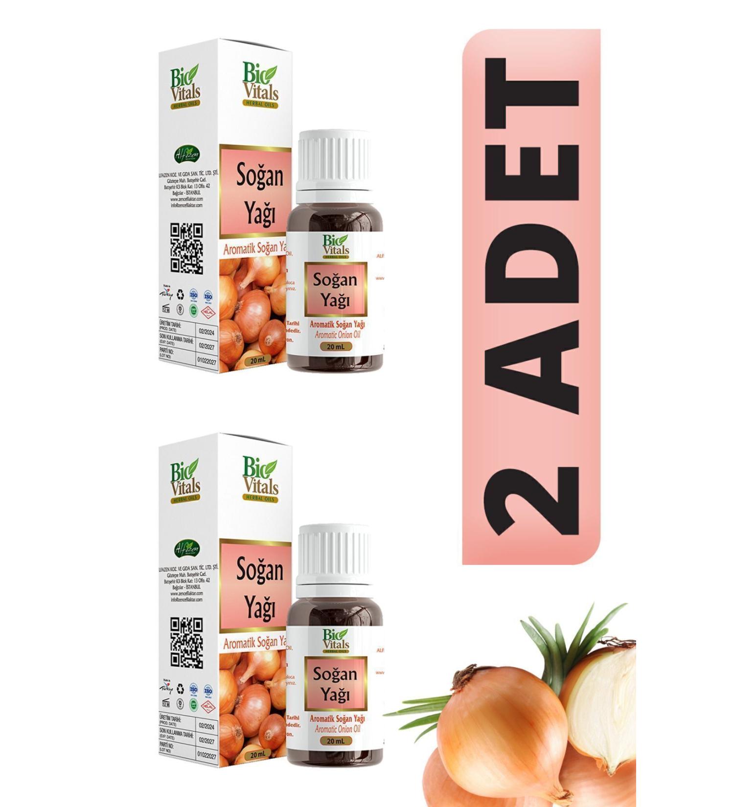 Bio Vitals Onion Oil 20 ml 2 PIECES