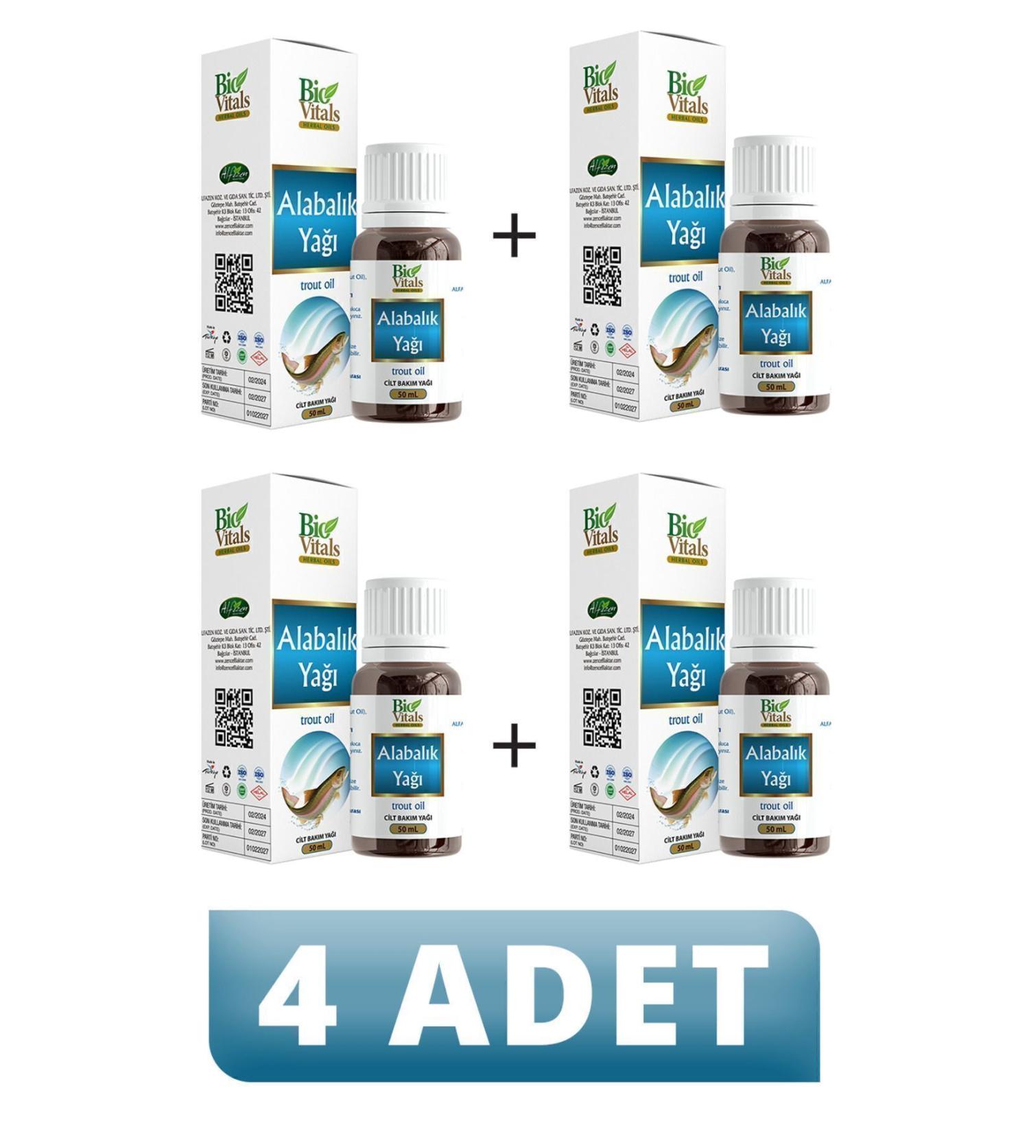 Bio Vitals Trout Oil 50 ml 4 PIECES