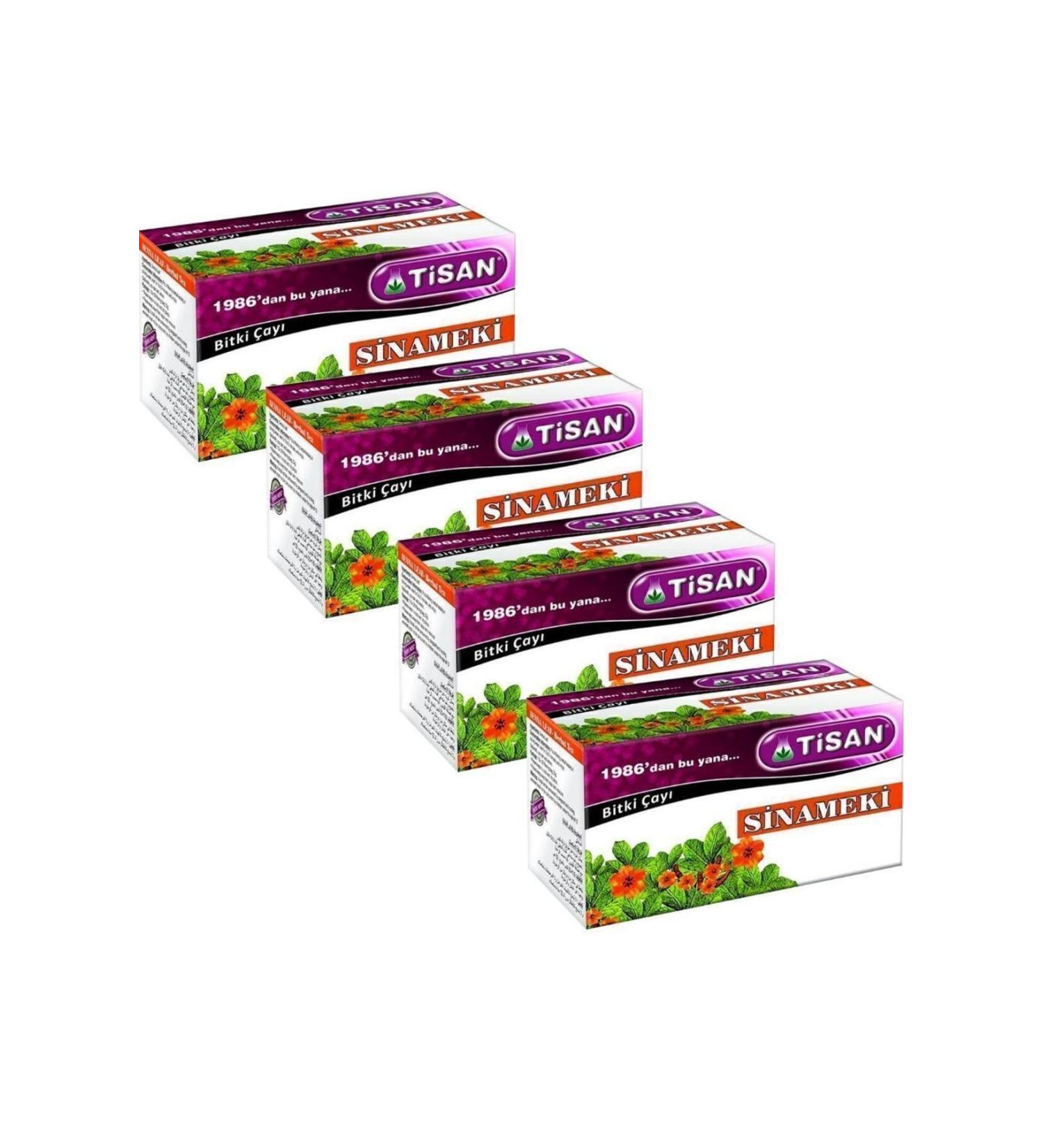 Tisan Senna Herb Infused Tea Bags 4 x 20's