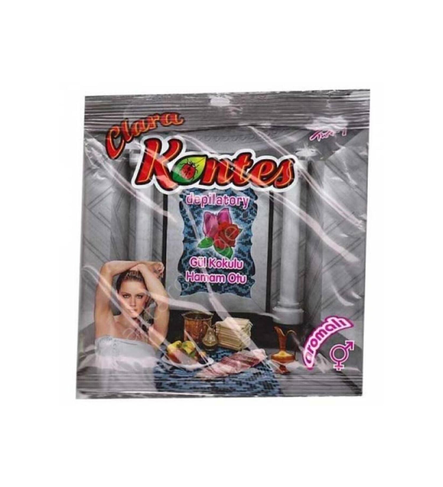 Kontes Hammam Herb Depilatory Powder 175 Gr X 10 Pieces