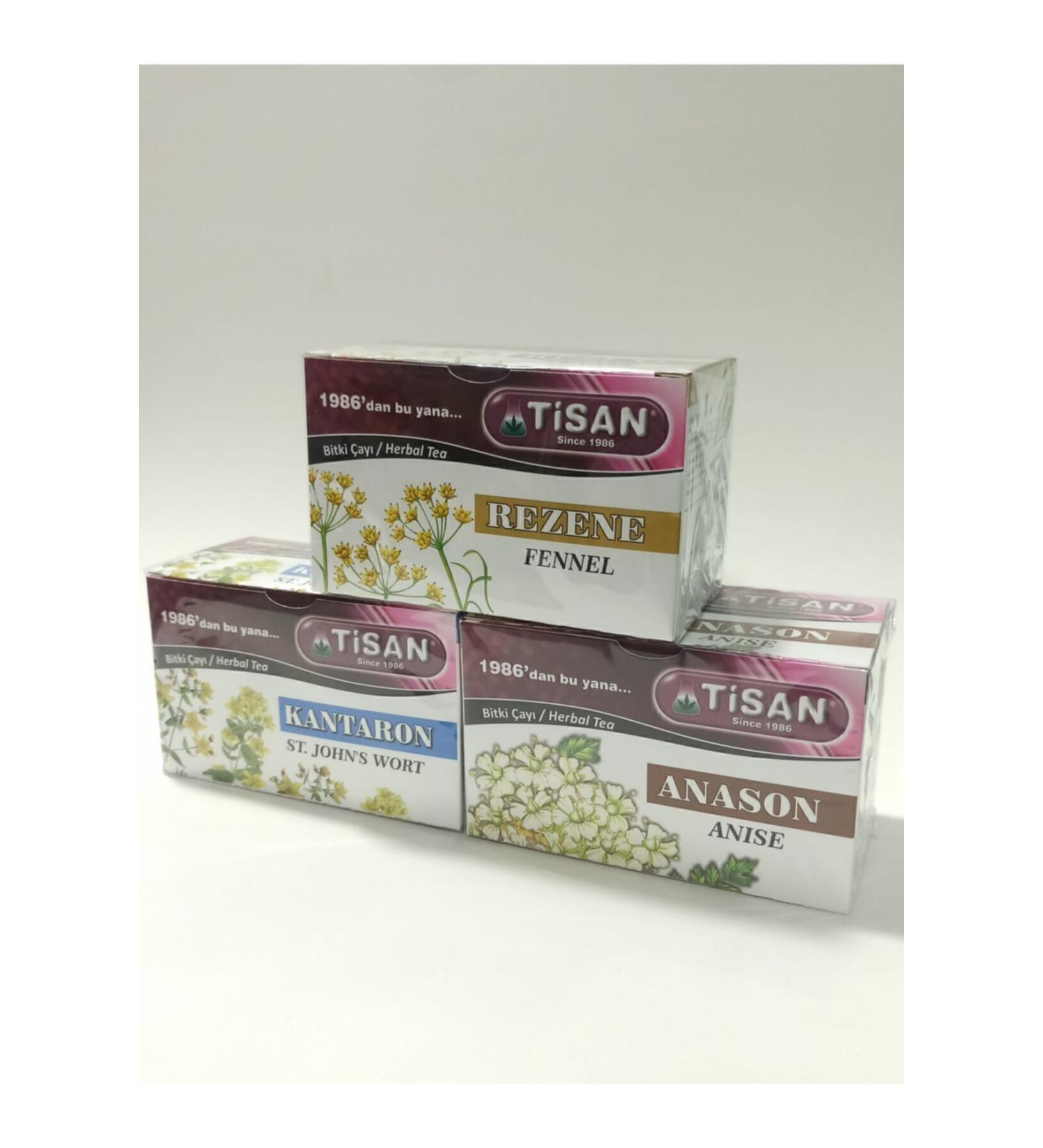 Tisan St. John's Wort 20' Li & Anise 20' Li & Fennel 20' Li