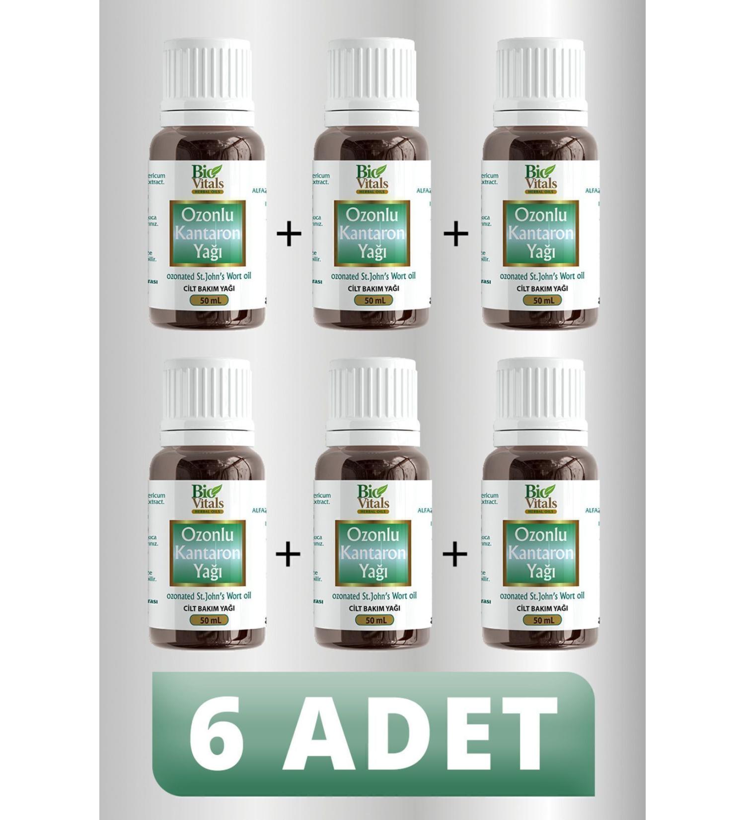 Bio Vitals Ozonated St. John's Wort Oil 50 ml 6 PIECES