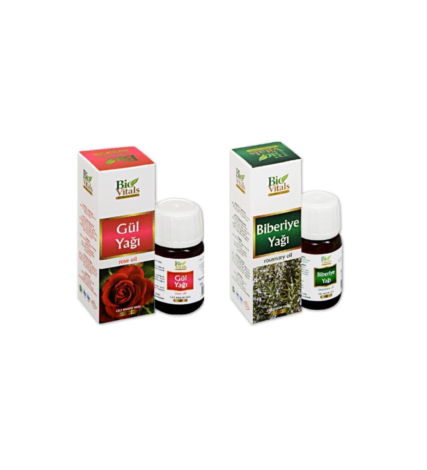 Ginger Spice Rose and Rosemary- Aromatic Massage-Skin Care Oil Set